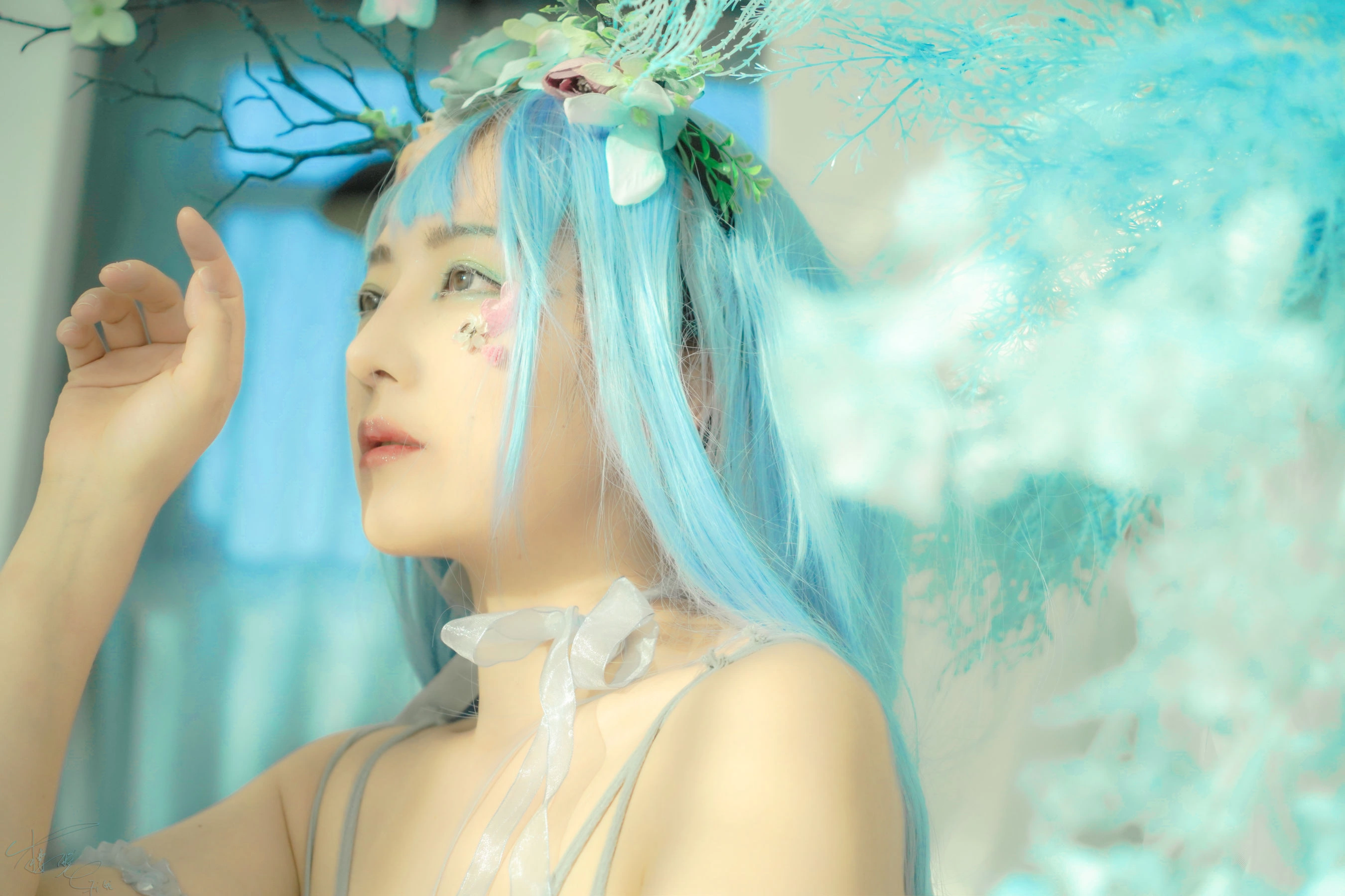 優雅校花私藏美照 – 新北室內黃昏獨家呈現珍藏 - 16