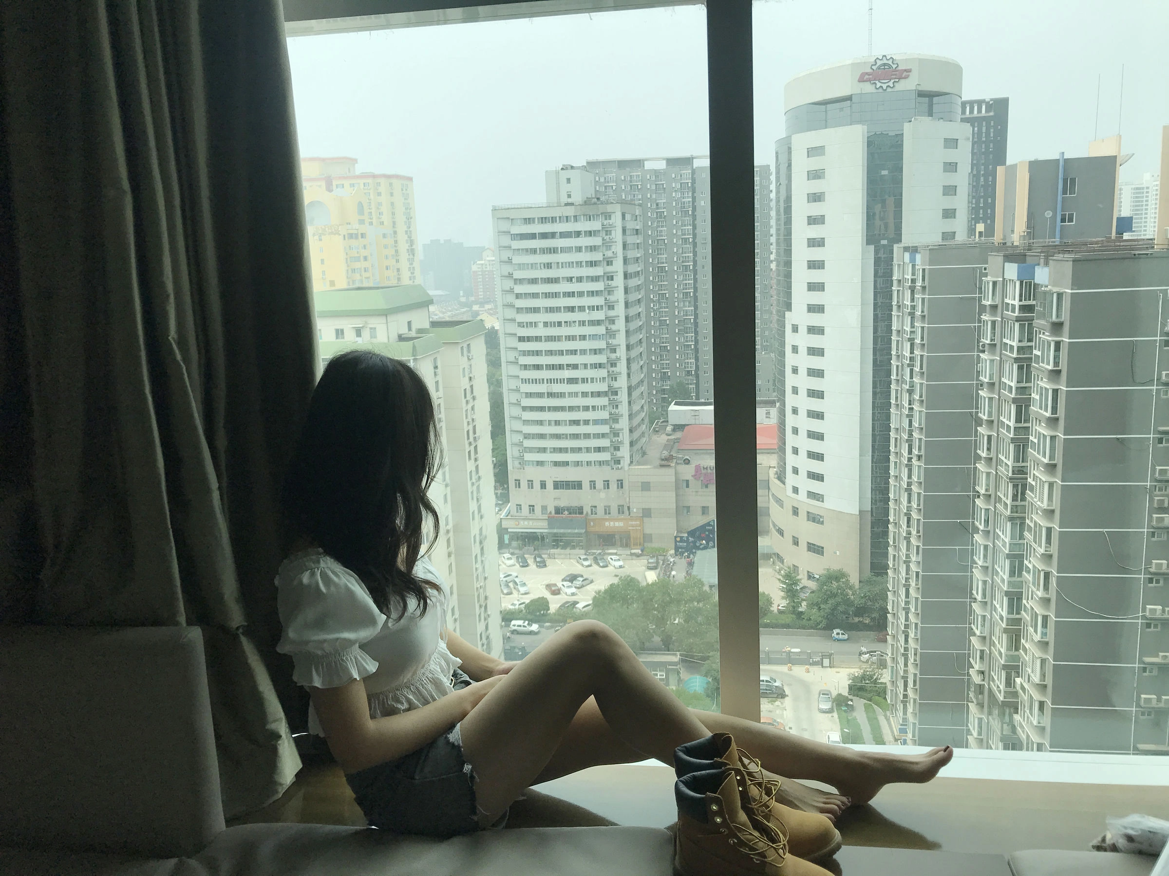 傍晚桃園空姐寫真精選 – 魅惑戶外俏皮完美融合獨家 - 138