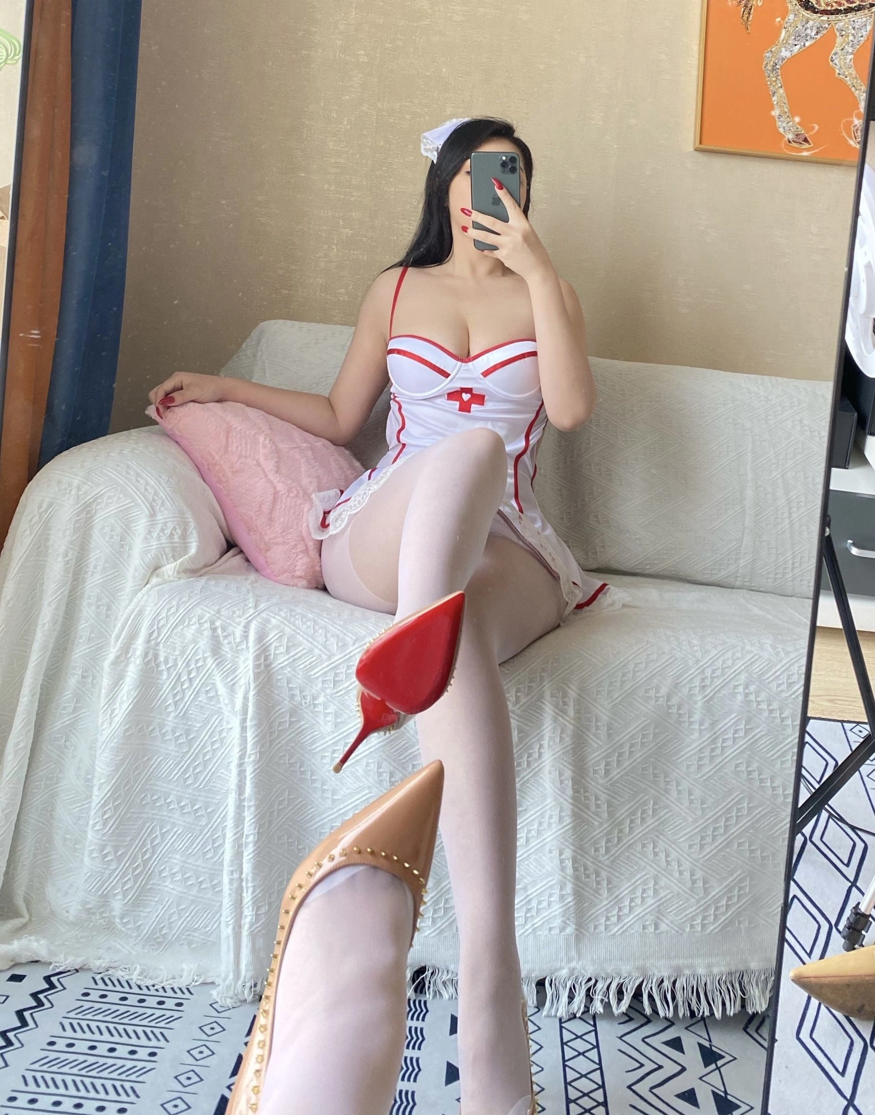 嫩模火辣攝影棚寫真 – 秋季神秘風格展現獨家 - 35
