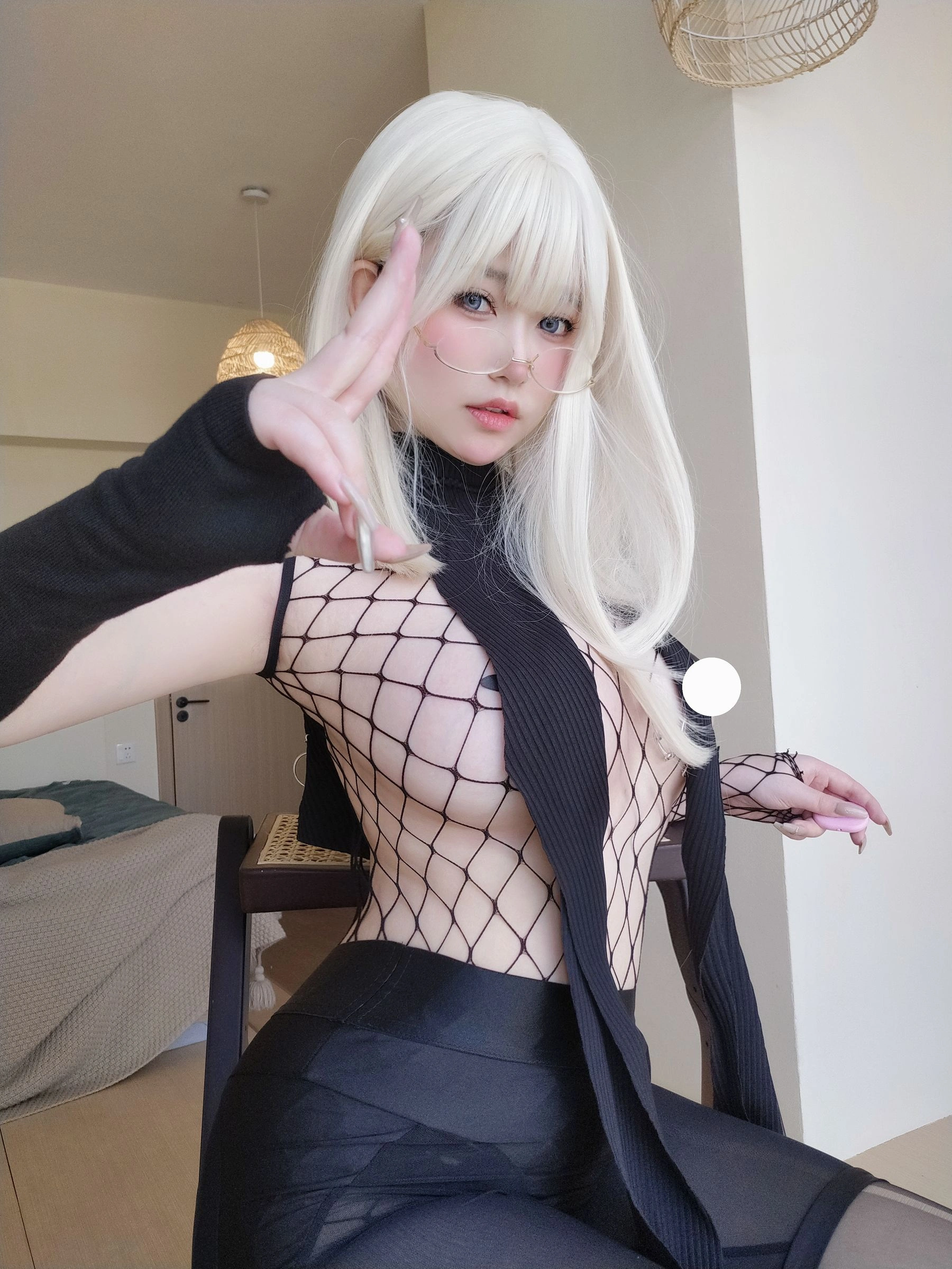苗慄深夜車模美照 – 時尚魅力自然光實錄獨家 - 6