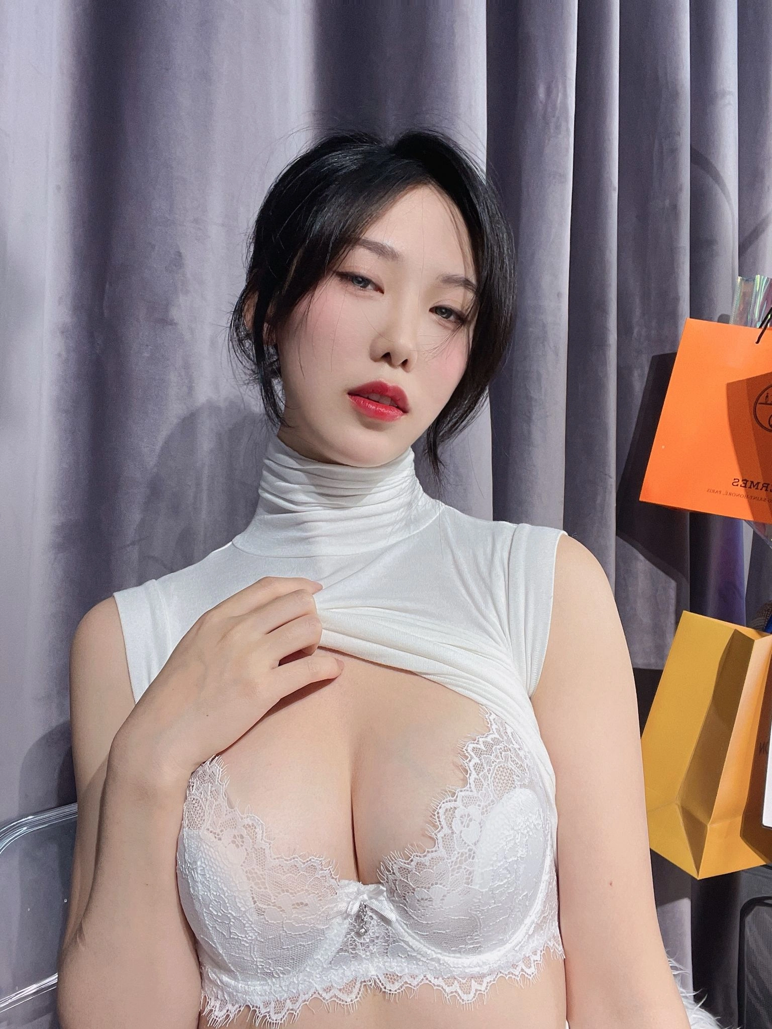 冬季限定舞者性感寫真集 – 戶外浪漫瞬間捕捉珍藏 - 41