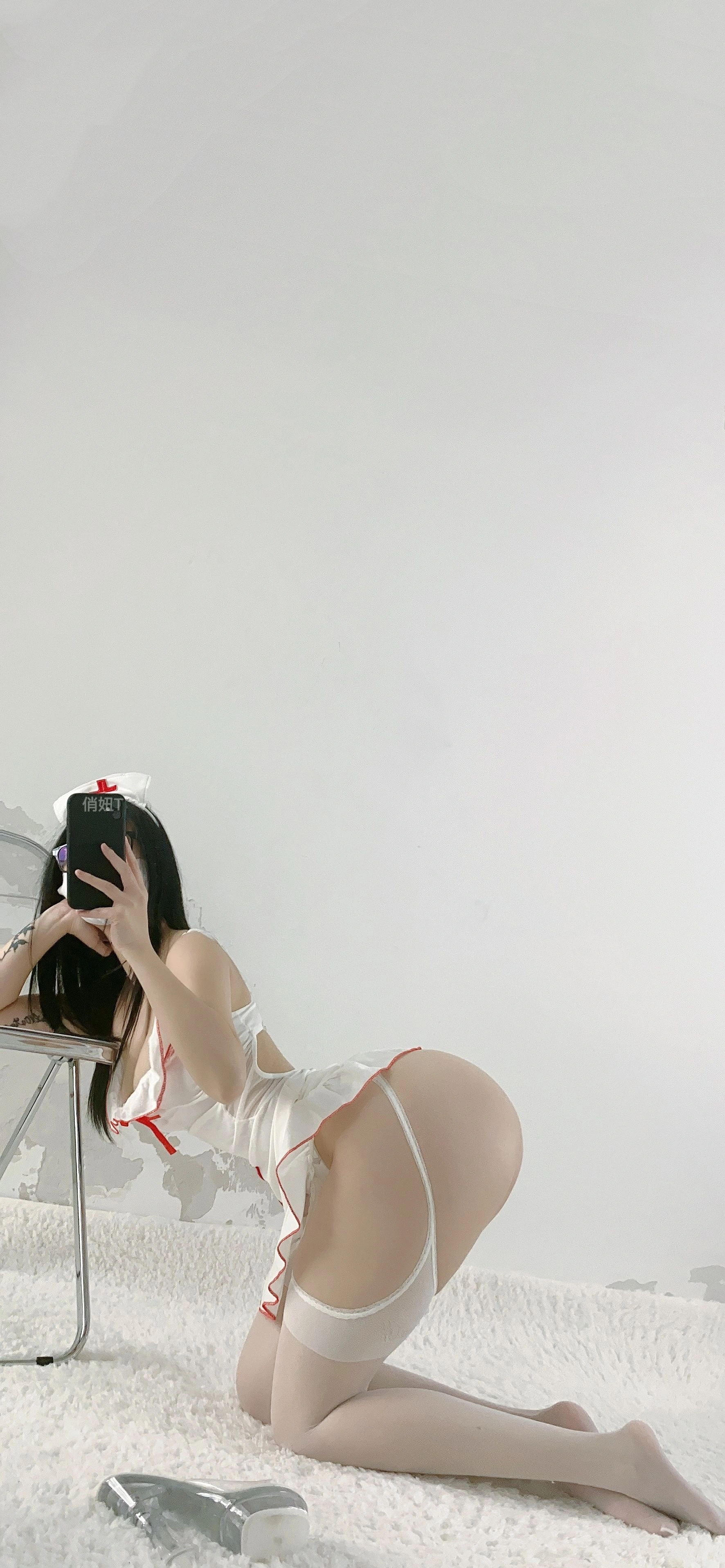 台北凌晨嫩模美照 – 優雅魅力攝影棚實錄典藏 - 9