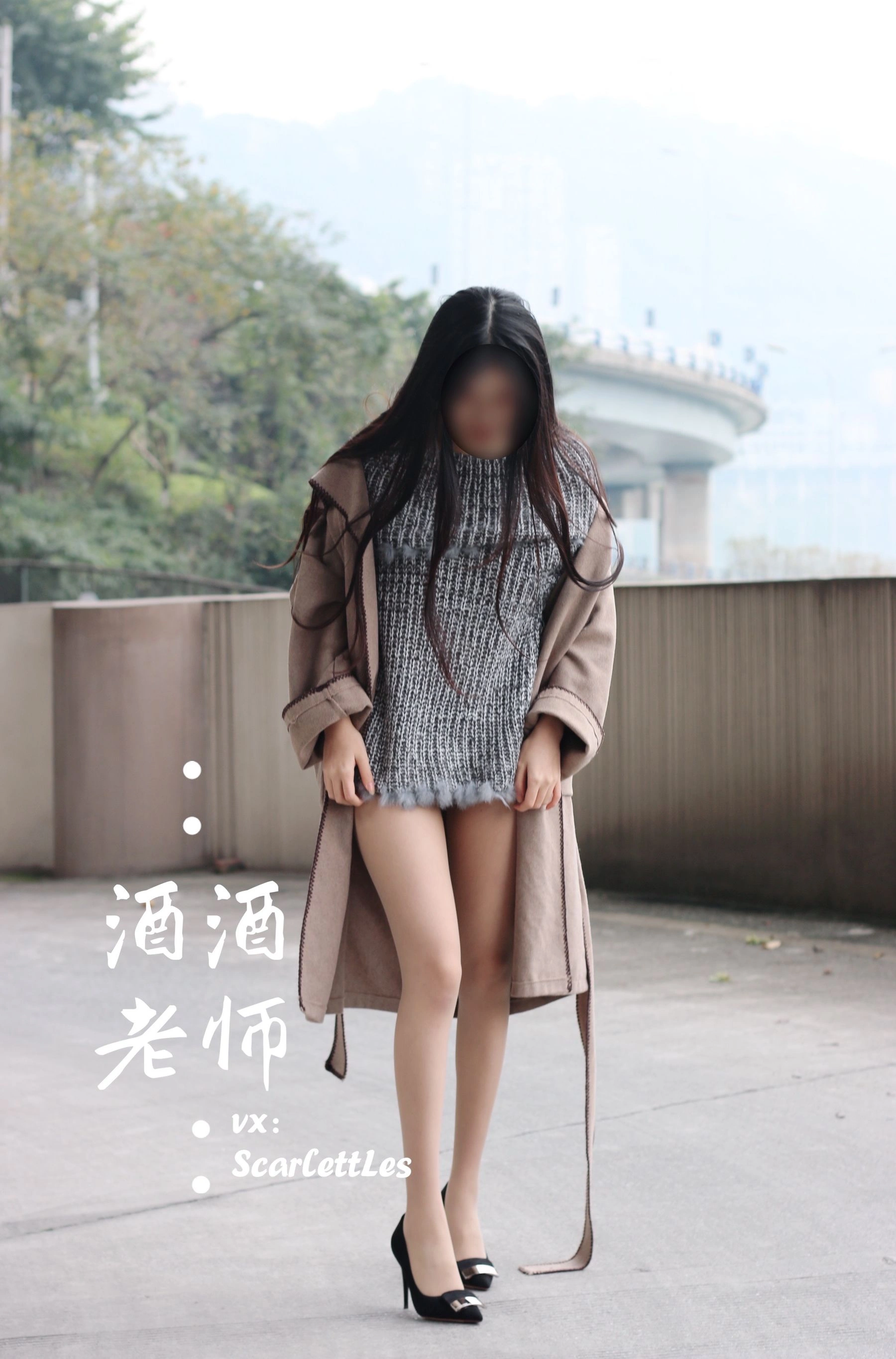 網紅火辣夜景寫真 – 冬季溫柔風格展現精選 - 20