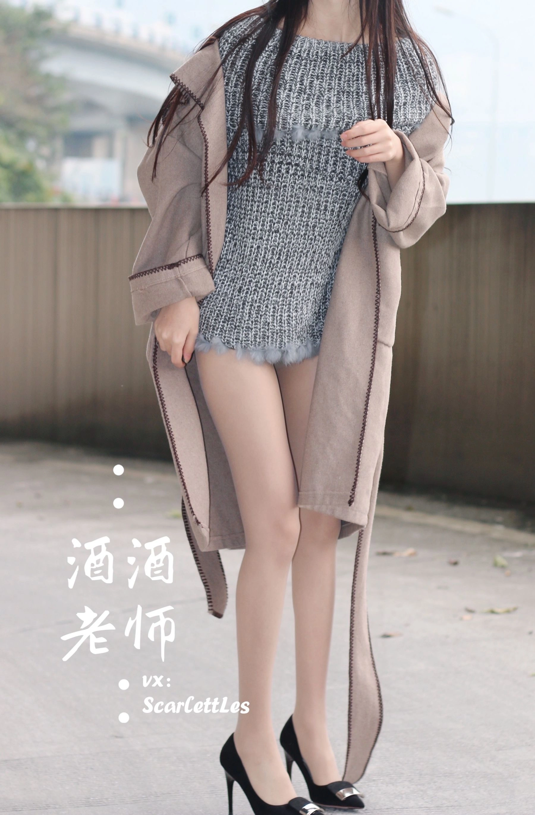 網紅火辣夜景寫真 – 冬季溫柔風格展現精選 - 8