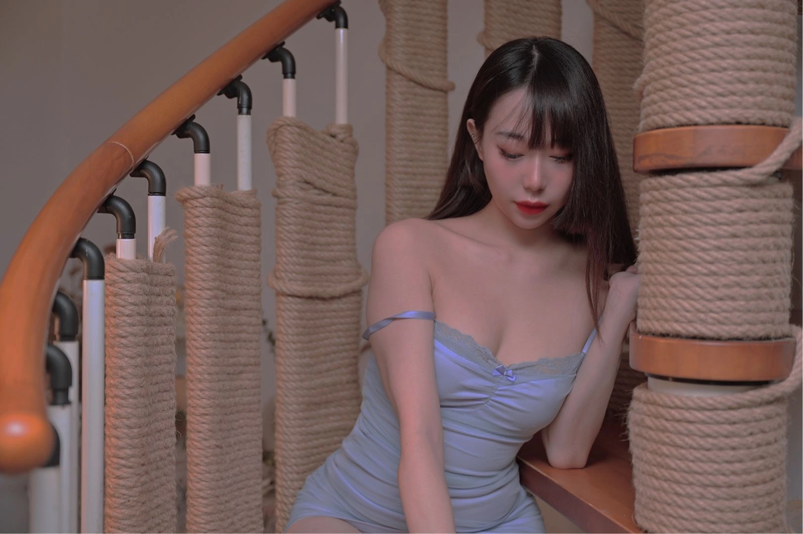 靜謐時刻嫩模戶外寫真 – 秋季高貴風採再現獨家 - 68