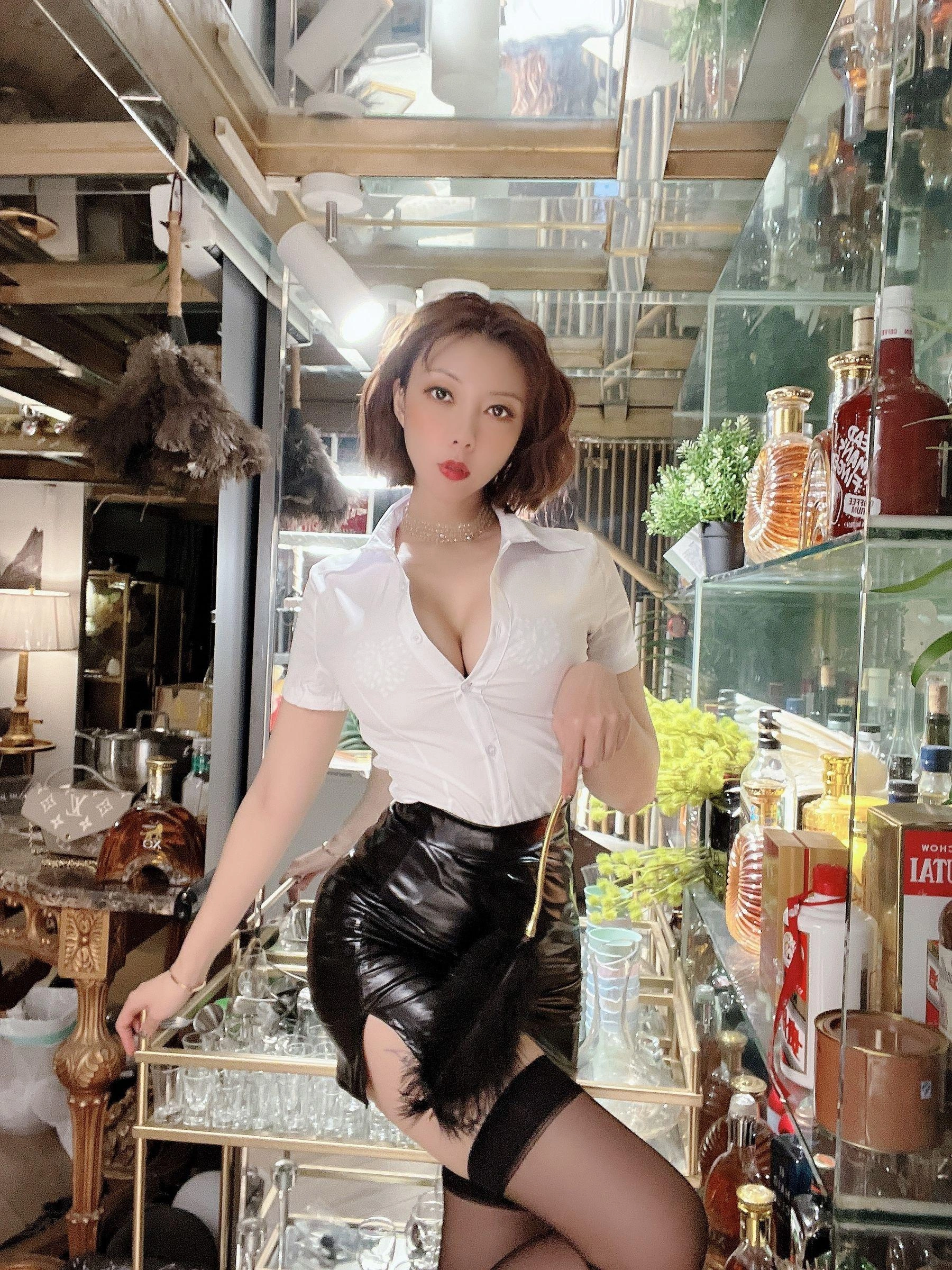 桃園凌晨空姐美照 – 魅惑魅力戶外實錄典藏 - 91
