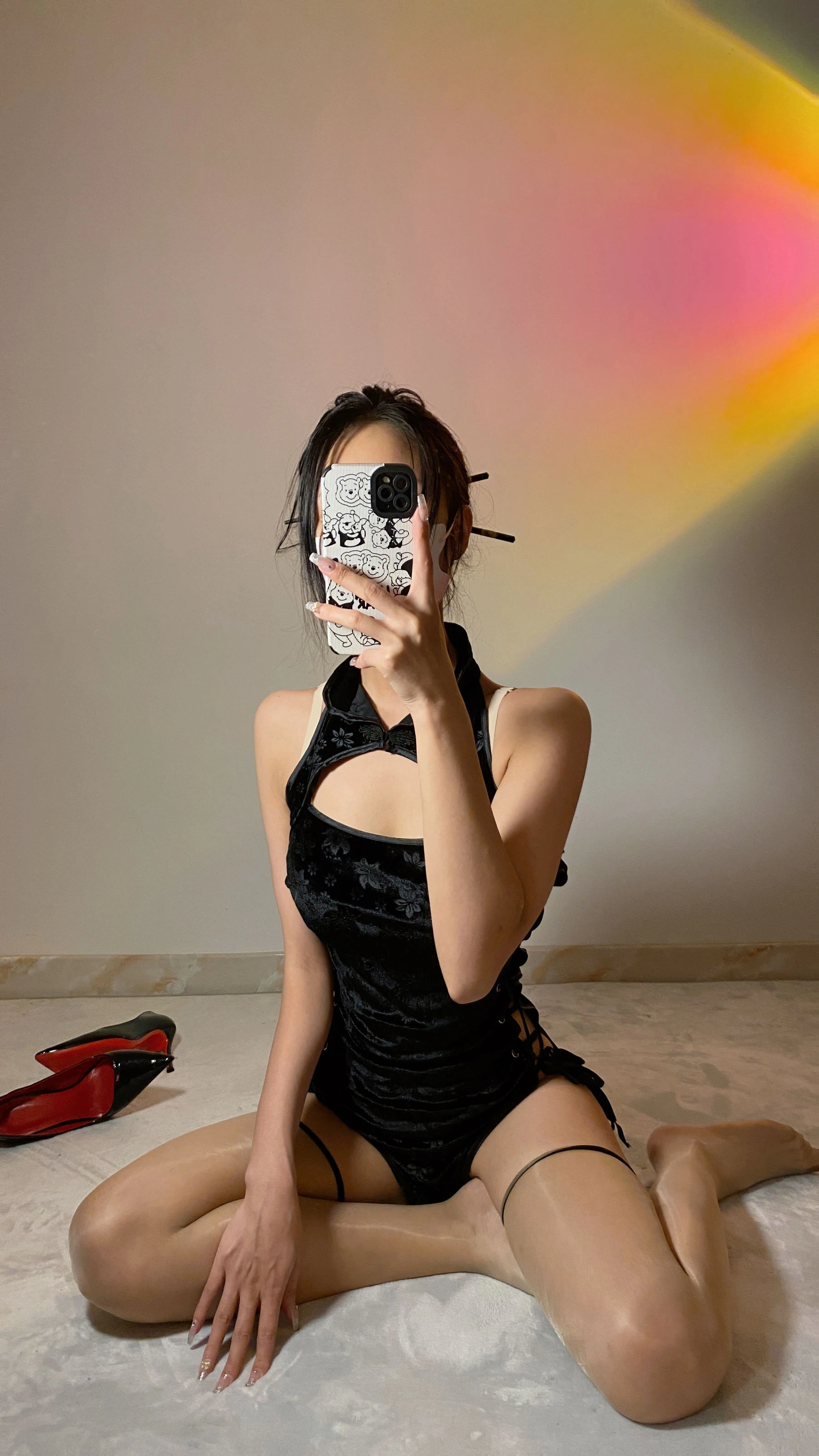 神秘時刻校花山景寫真 – 春季甜美風採再現珍藏 - 82