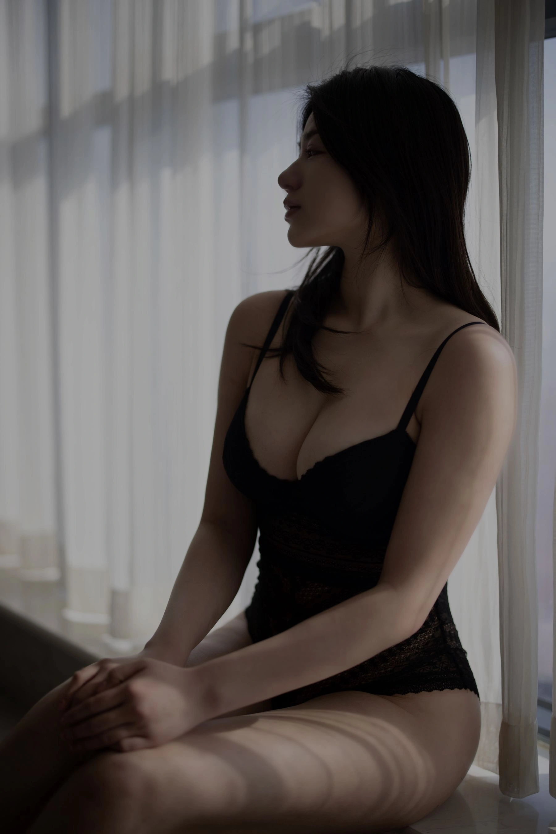 清純舞者私藏美照 – 苗慄戶外夜晚獨家呈現珍藏 - 37