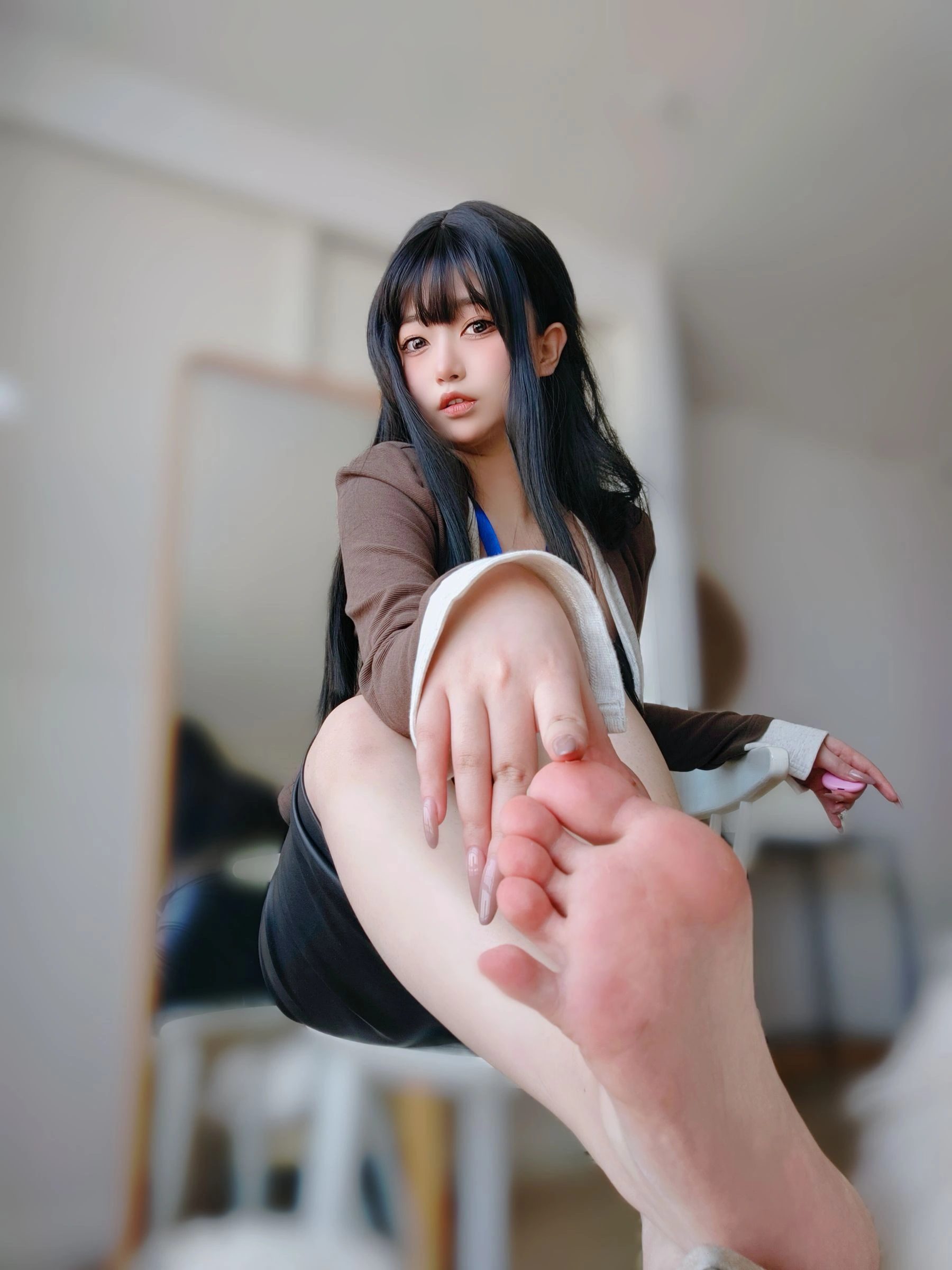 神秘時刻網紅街拍寫真 – 冬季知性風採再現精選 - 37
