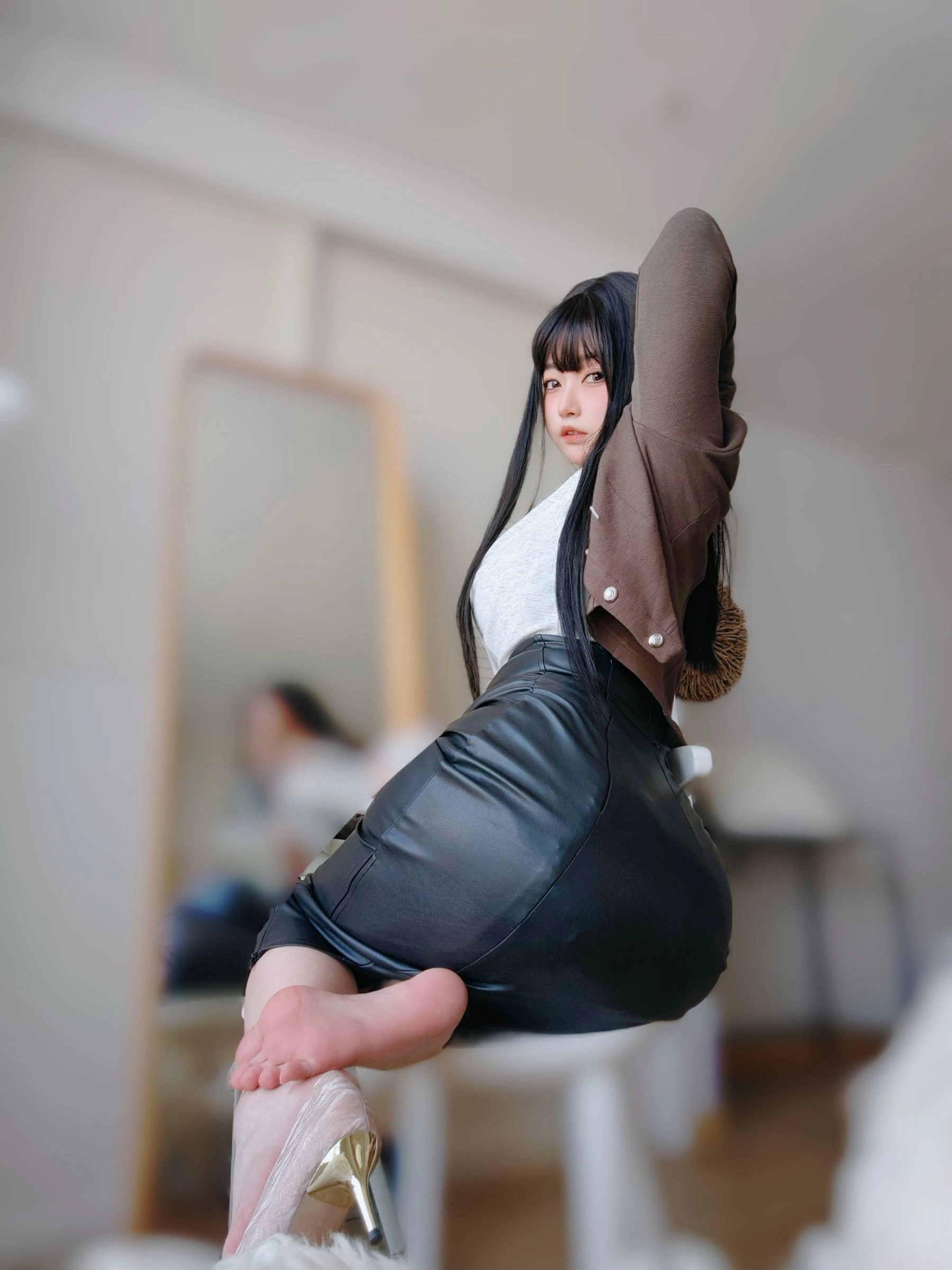 神秘時刻網紅街拍寫真 – 冬季知性風採再現精選 - 63