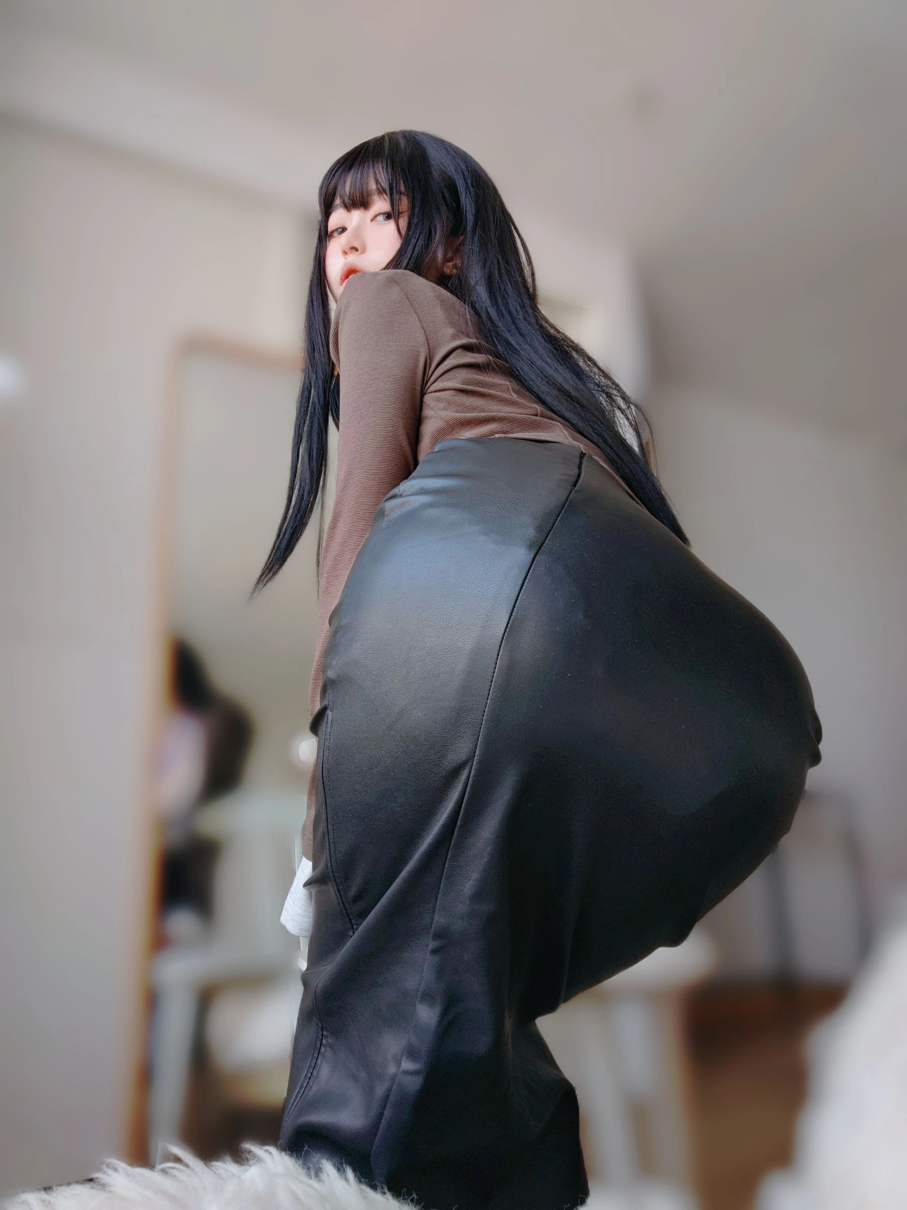 神秘時刻網紅街拍寫真 – 冬季知性風採再現精選 - 67
