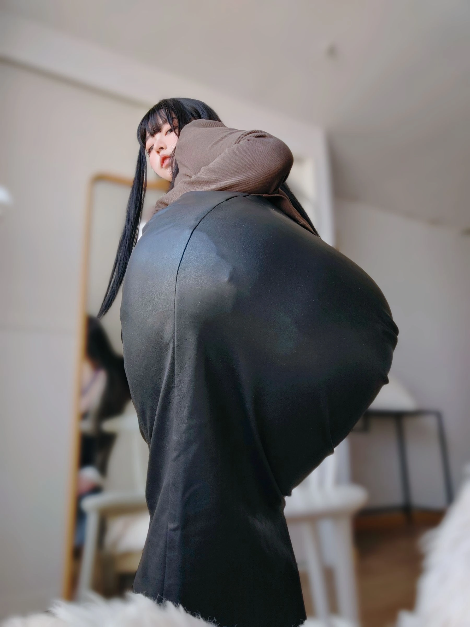 神秘時刻網紅街拍寫真 – 冬季知性風採再現精選 - 68