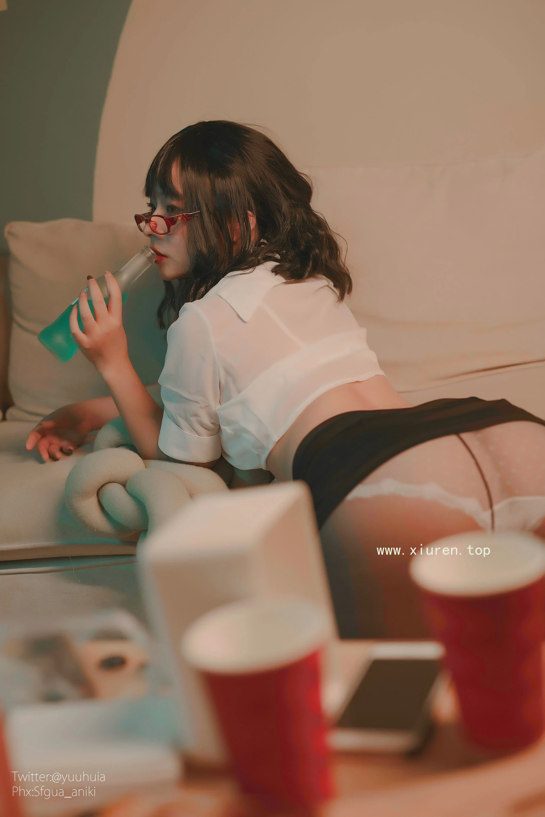 台北凌晨車模美照 – 時尚魅力寫真館實錄限量 - 24