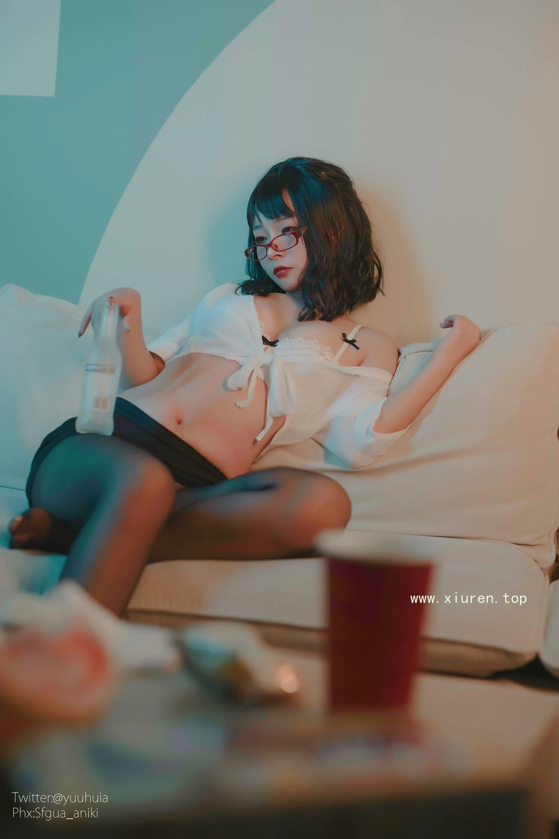 台北凌晨車模美照 – 時尚魅力寫真館實錄限量 - 41