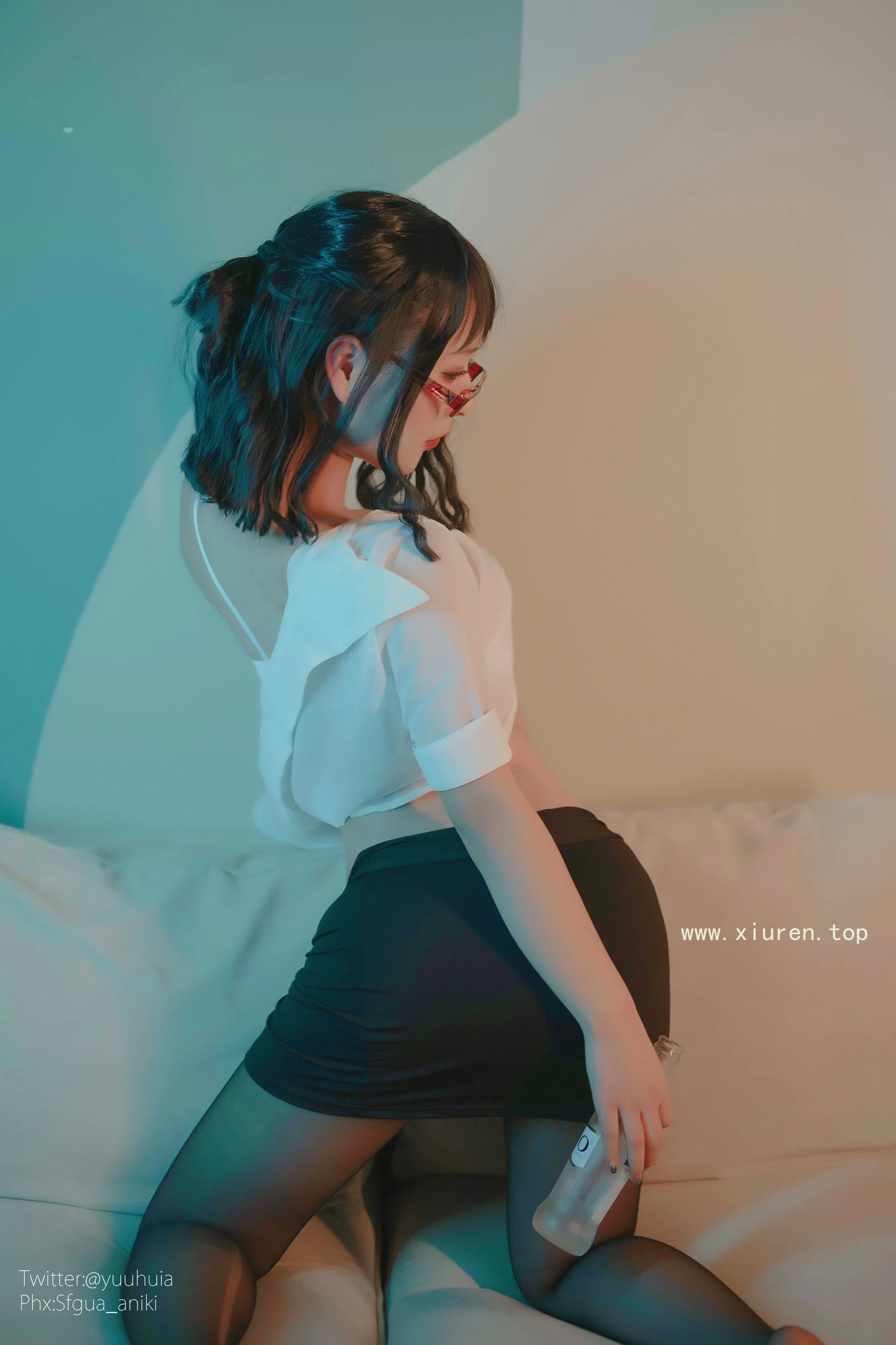 台北凌晨車模美照 – 時尚魅力寫真館實錄限量 - 44