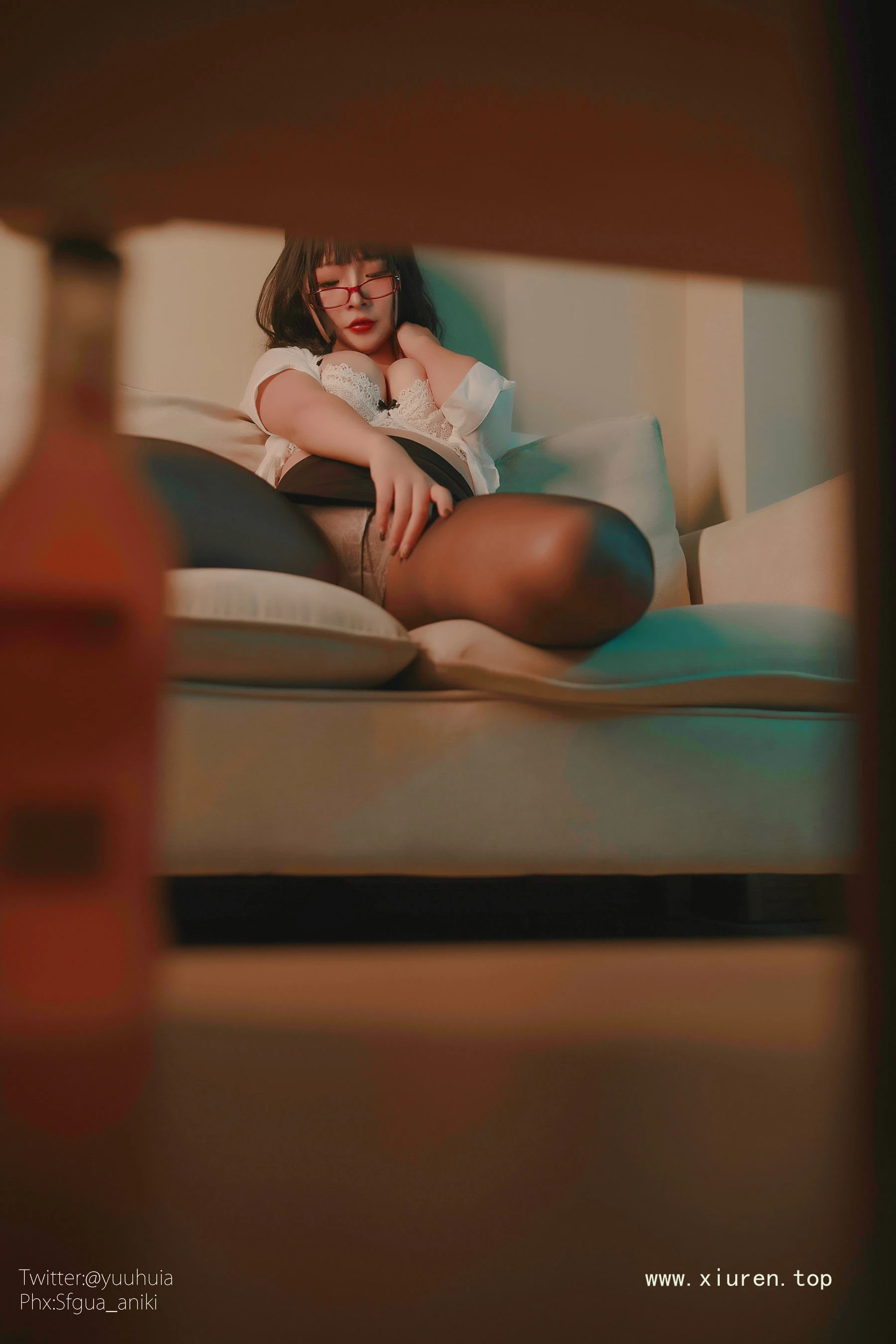 台北凌晨車模美照 – 時尚魅力寫真館實錄限量 - 68
