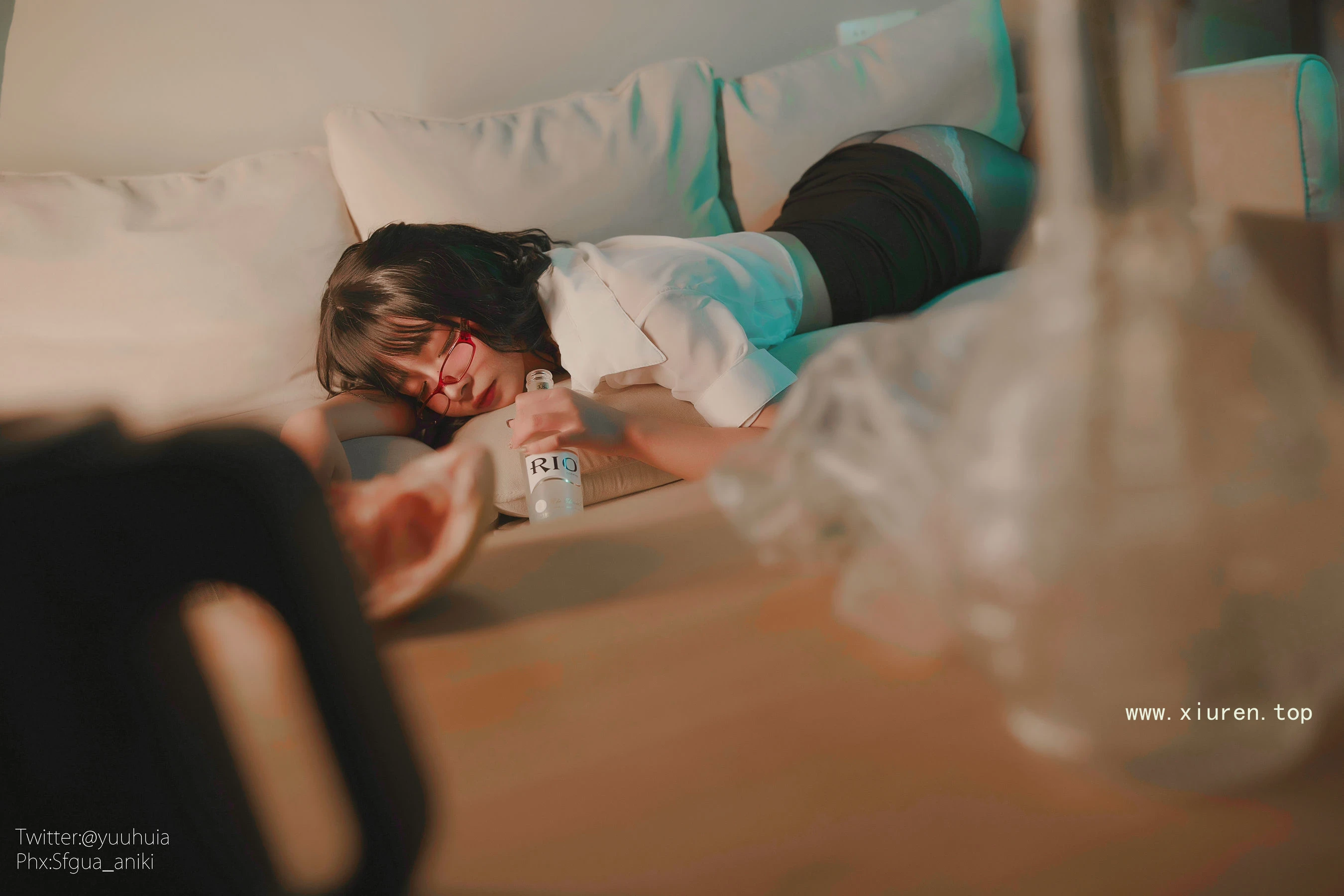 台北凌晨車模美照 – 時尚魅力寫真館實錄限量 - 74