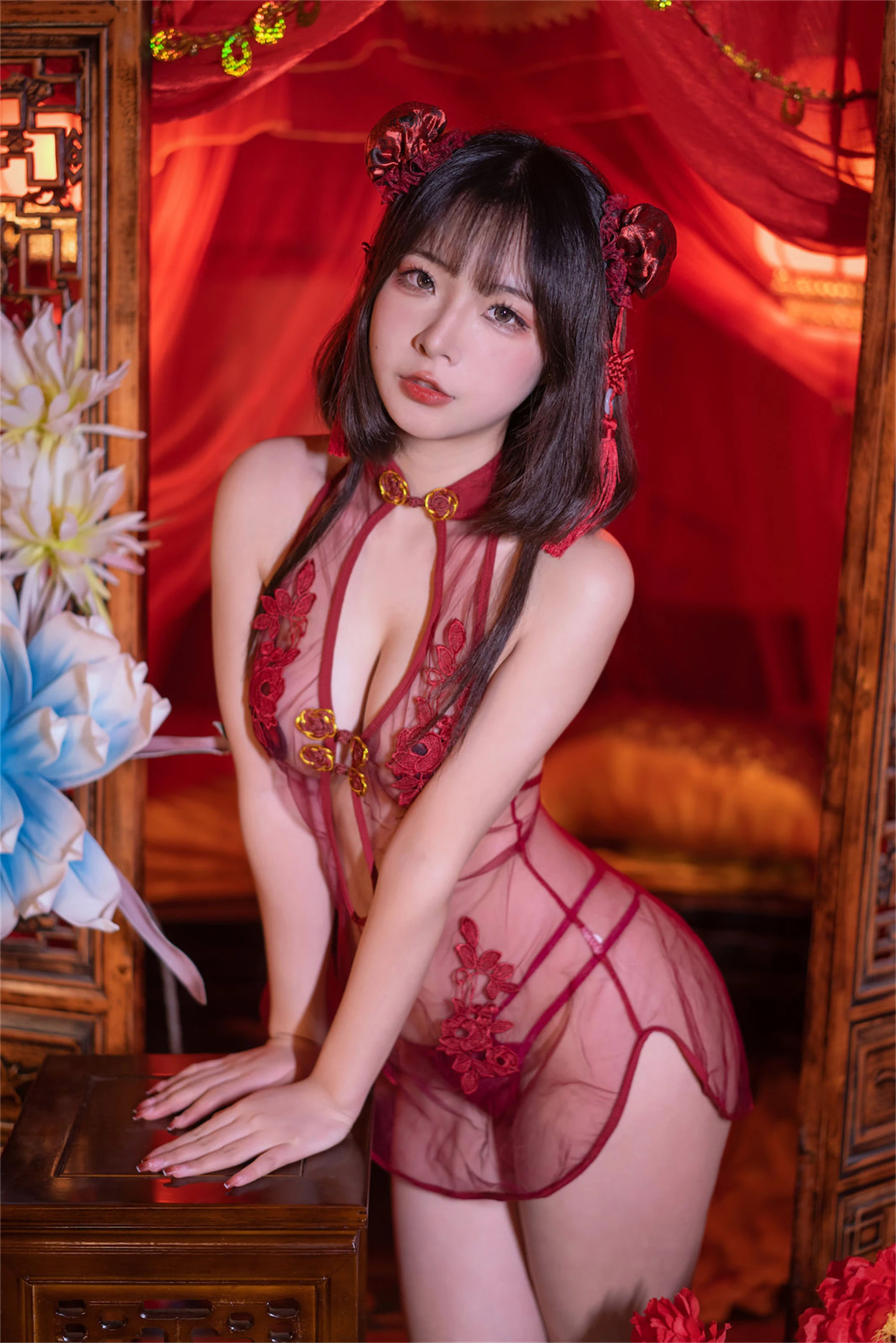 校花甜美私房寫真 – 冬季激情風格展現典藏 - 18