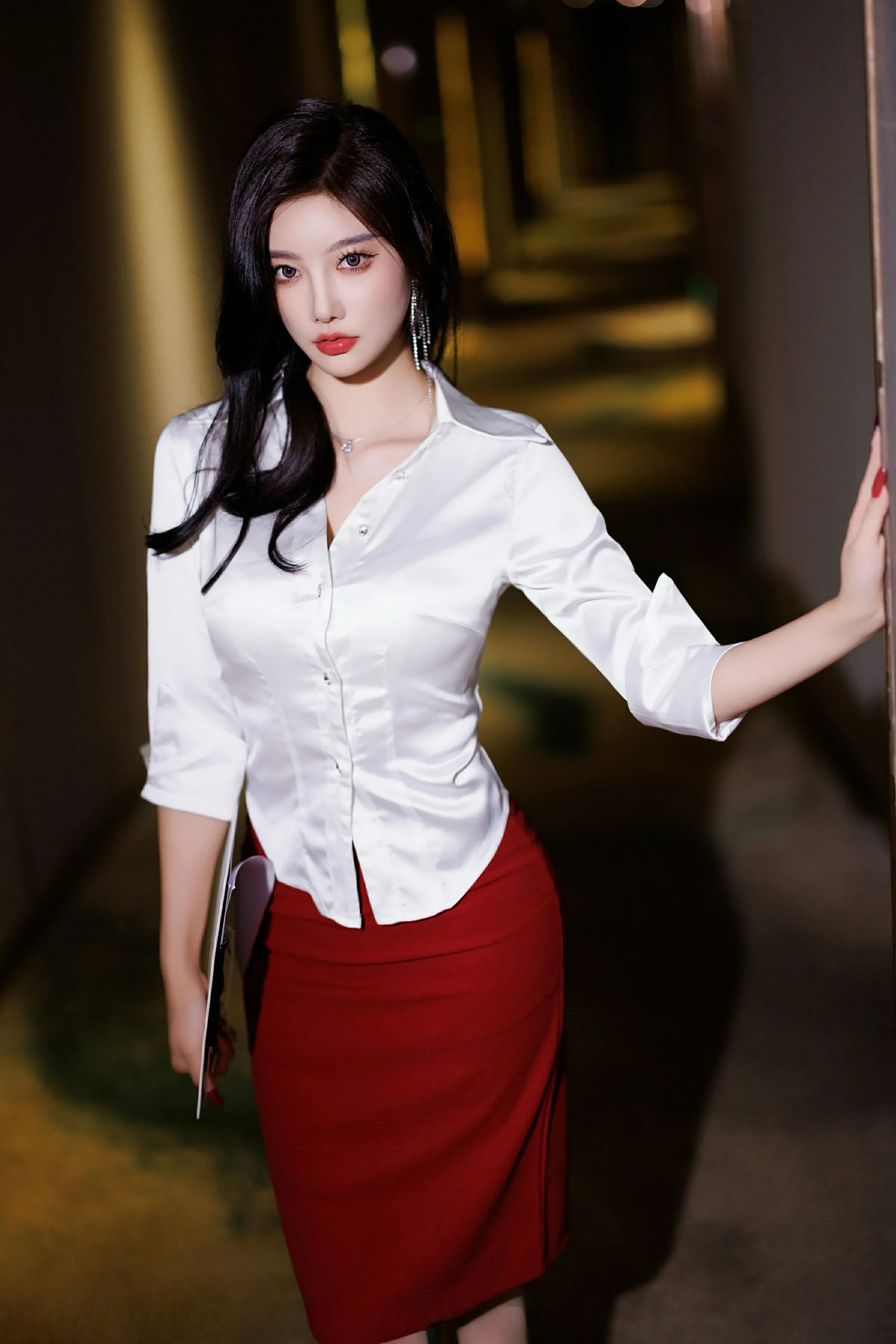 清晨台中嫩模寫真精選 – 時尚夜景浪漫完美融合獨家 - 9