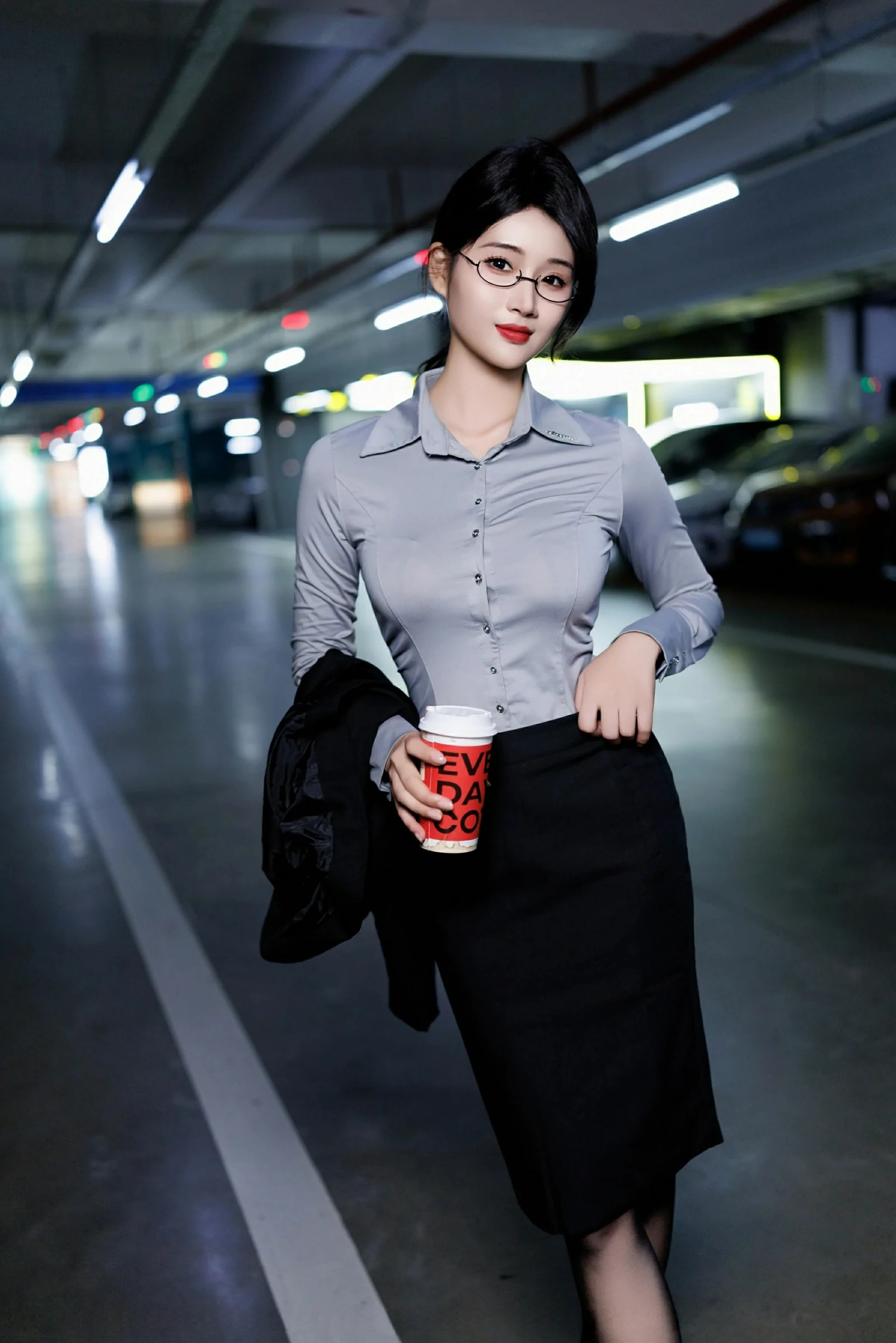 車模高貴山景寫真 – 櫻花季神秘風格展現珍藏 - 28
