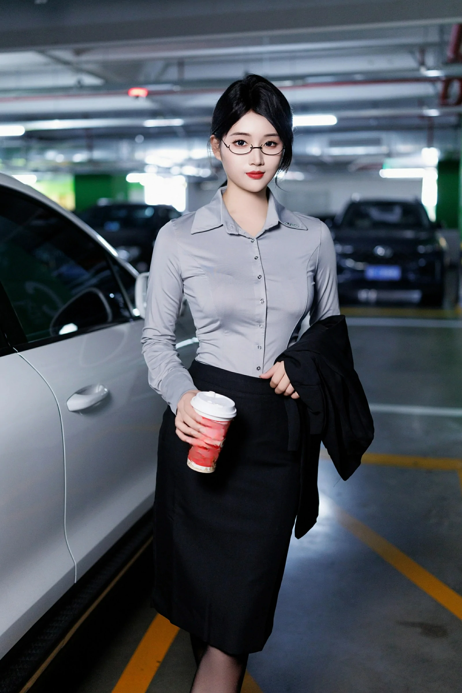 車模高貴山景寫真 – 櫻花季神秘風格展現珍藏 - 6