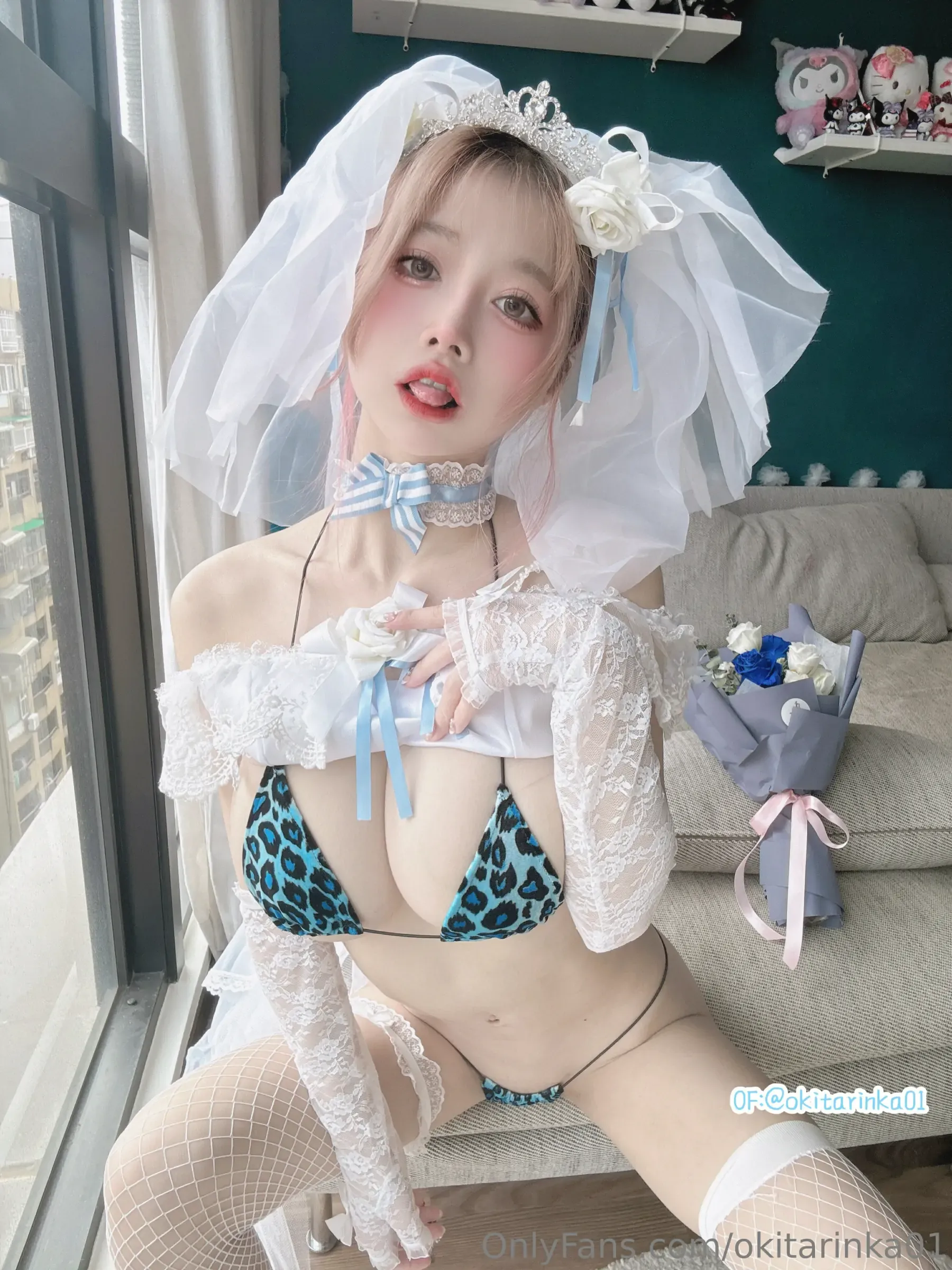 苗慄正午空姐美照 – 時尚魅力夜景實錄典藏 - 25
