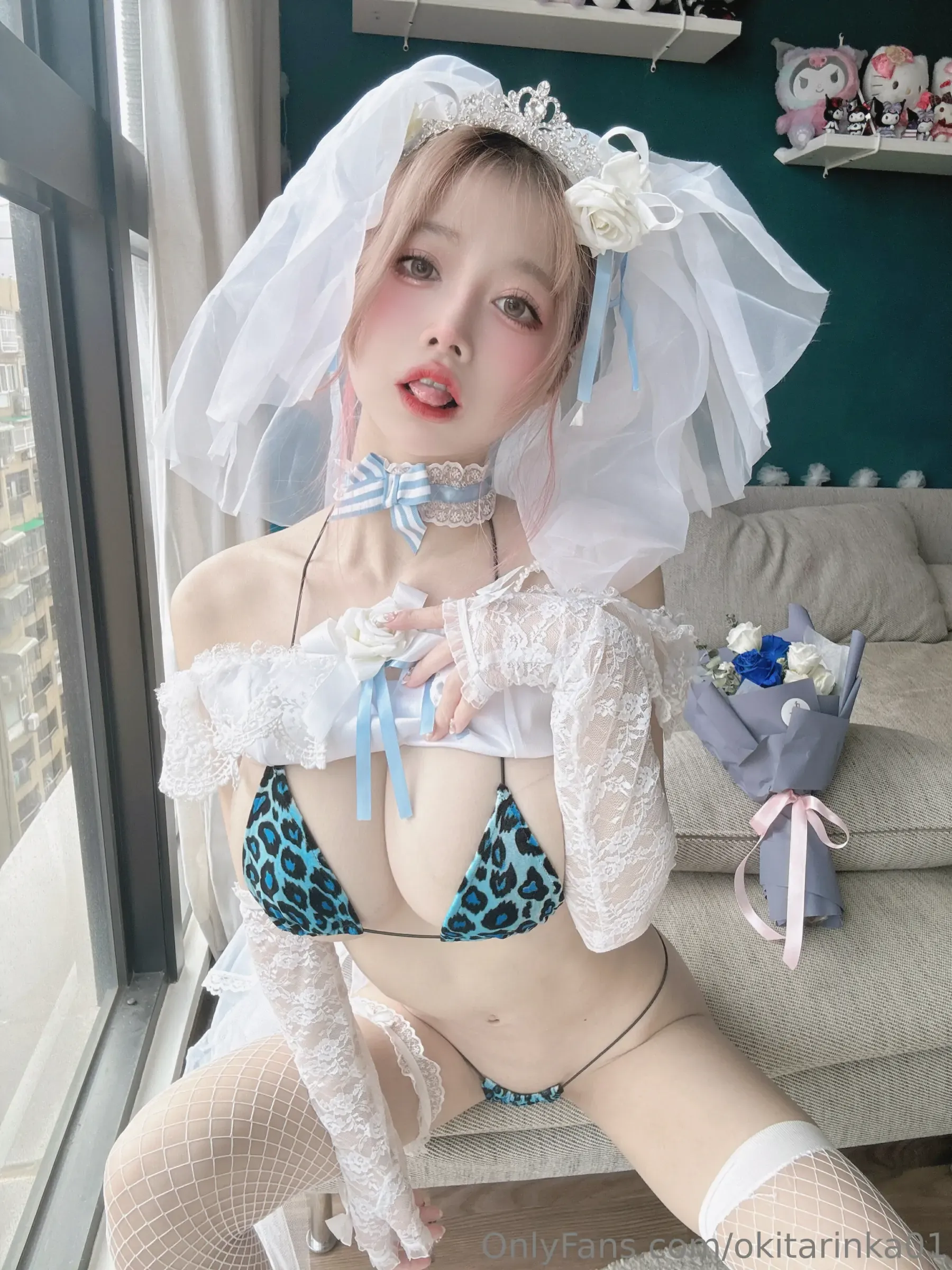 苗慄正午空姐美照 – 時尚魅力夜景實錄典藏 - 39