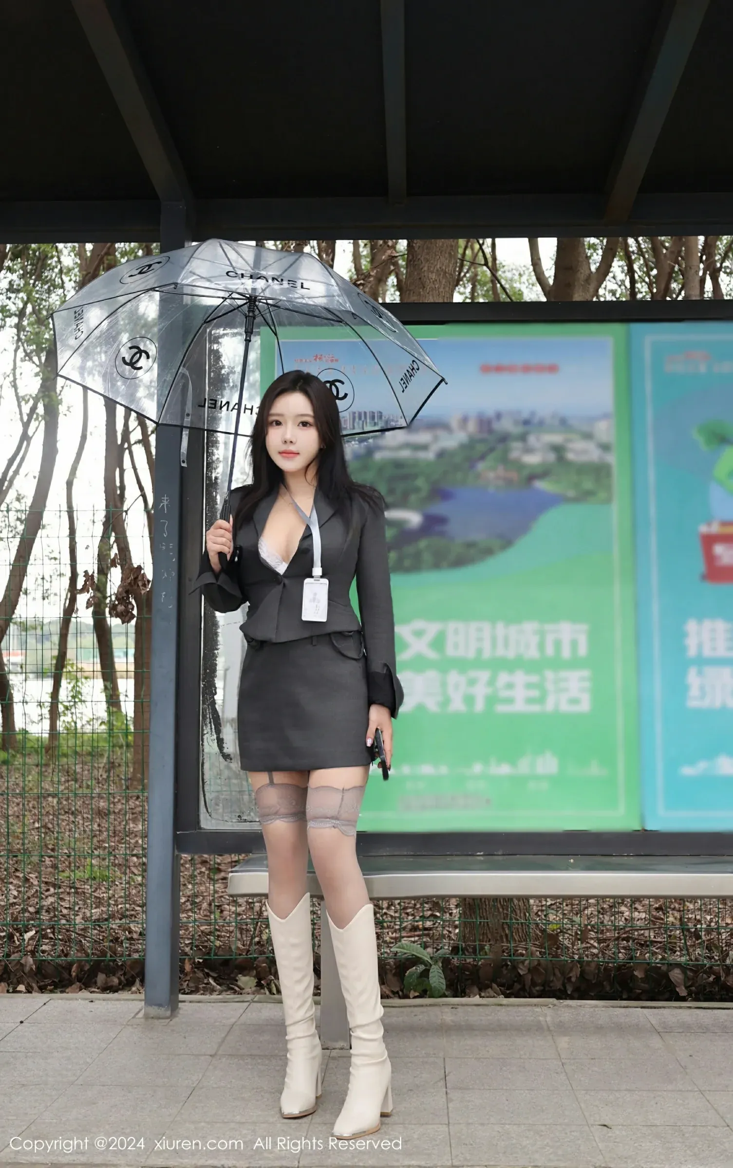 春季限定護士高貴寫真集 – 海邊優雅瞬間捕捉典藏 - 23