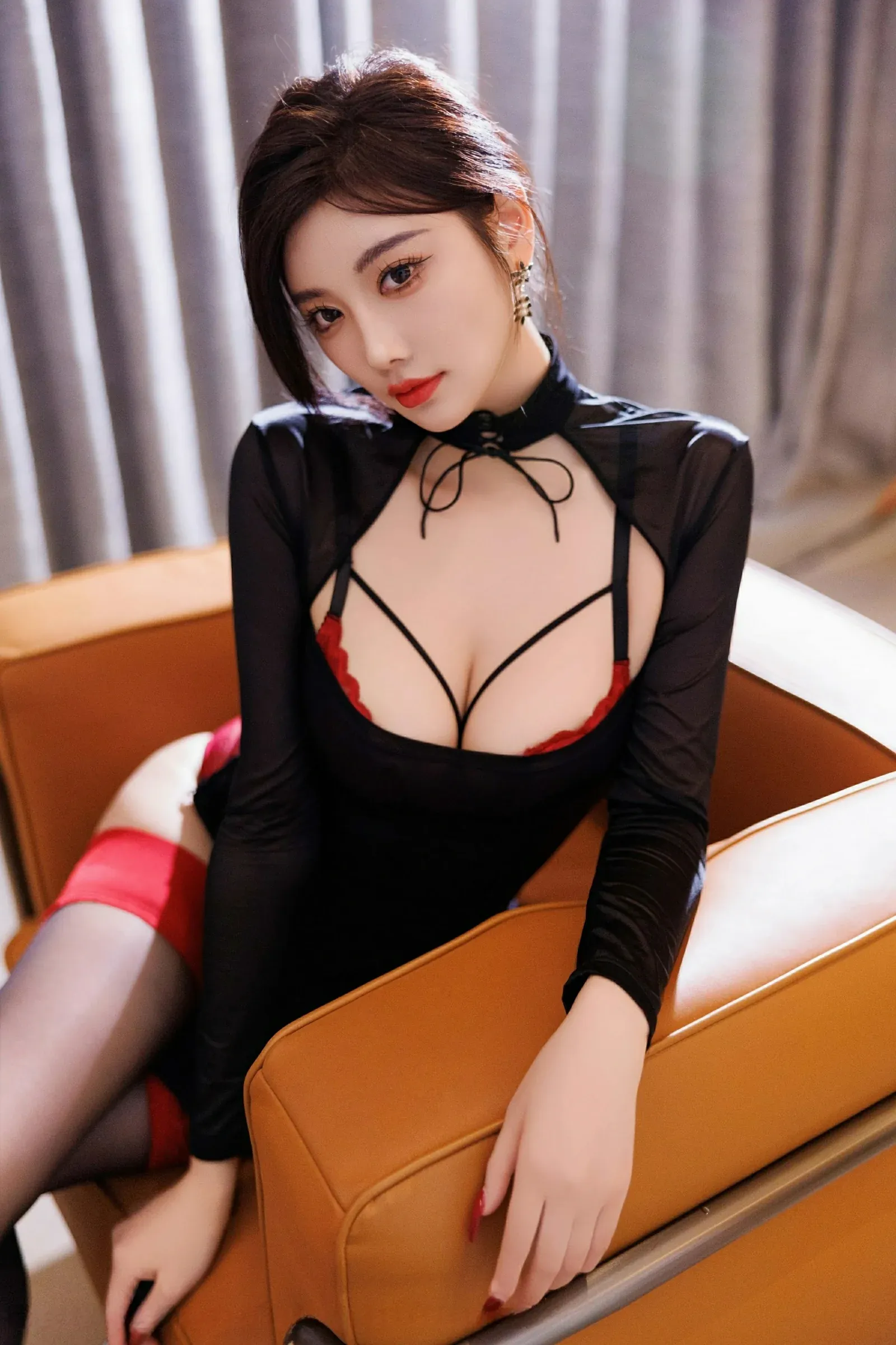 車模性感寫真館寫真 – 秋楓激情風格展現珍藏 - 26