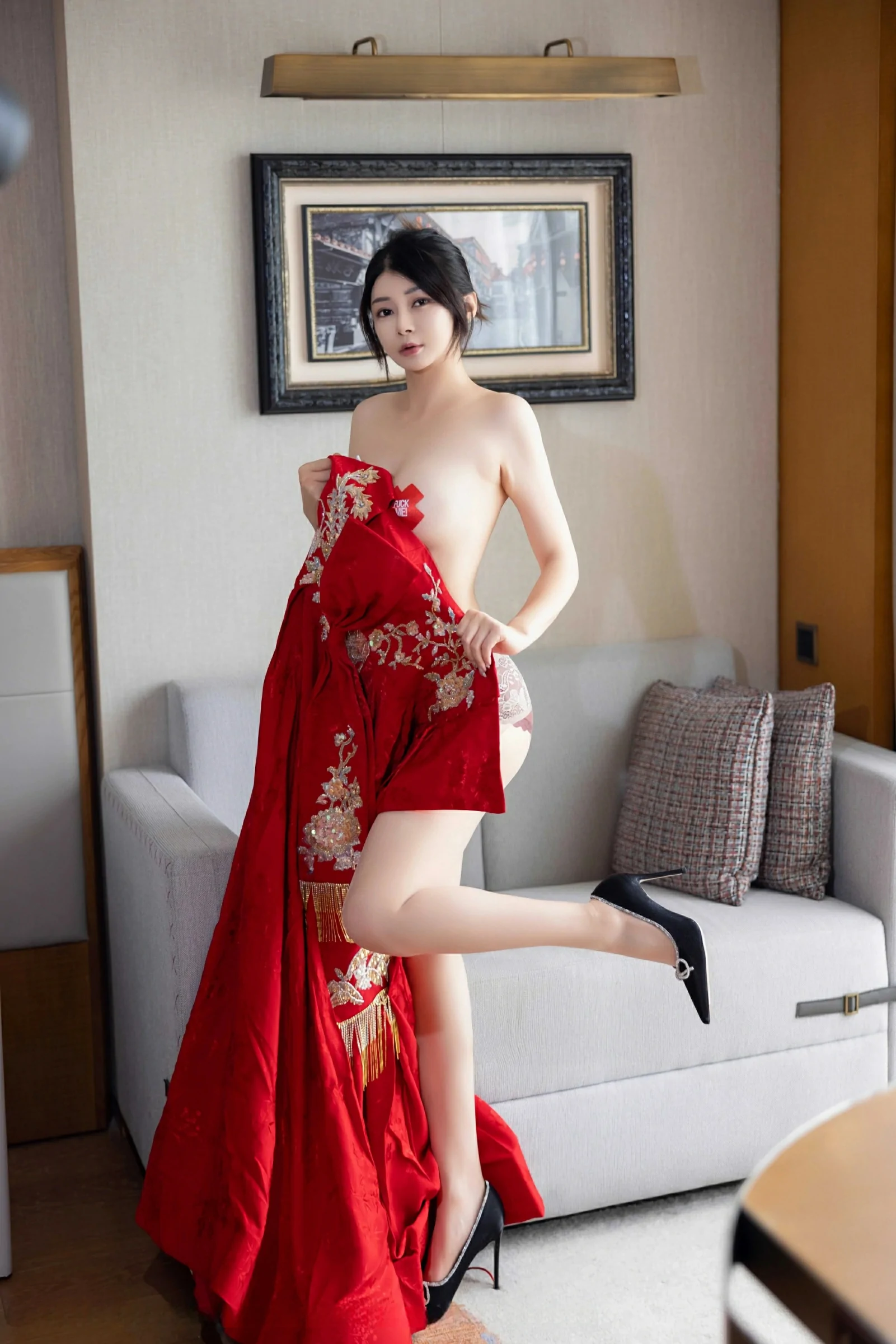 性感車模私藏美照 – 新竹室內夜晚獨家呈現限量 - 23