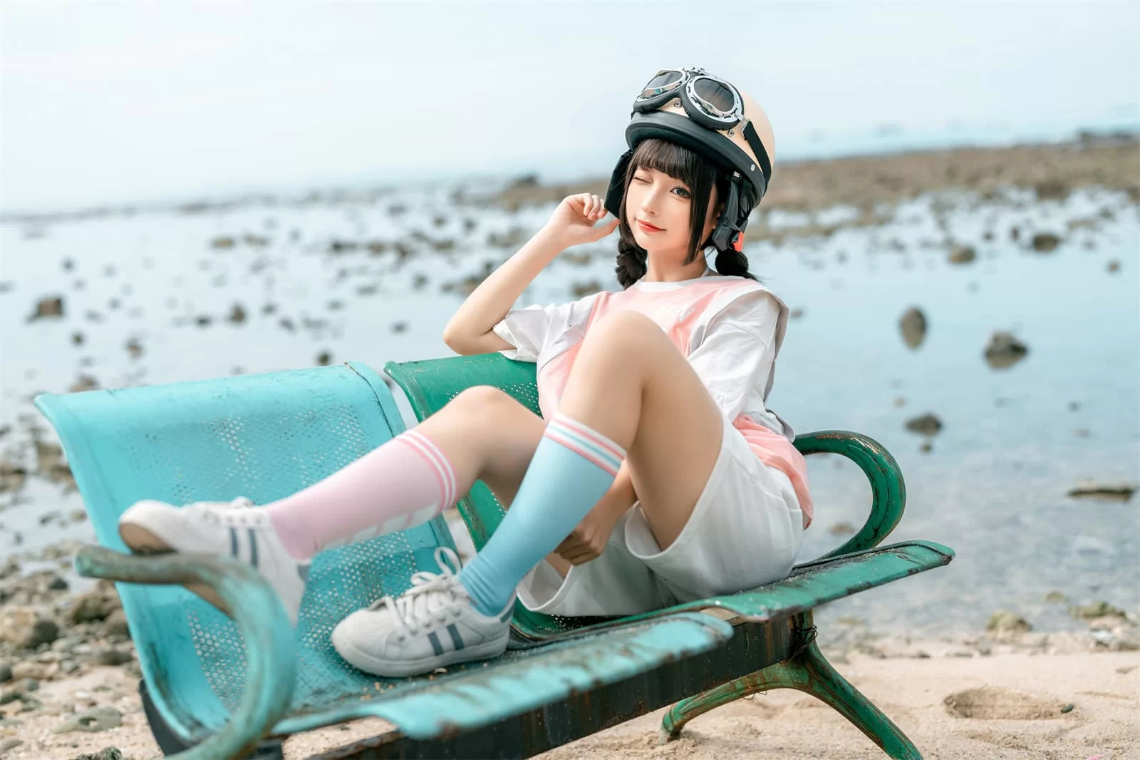 台南午後車模美照 – 優雅魅力戶外實錄精選 - 104