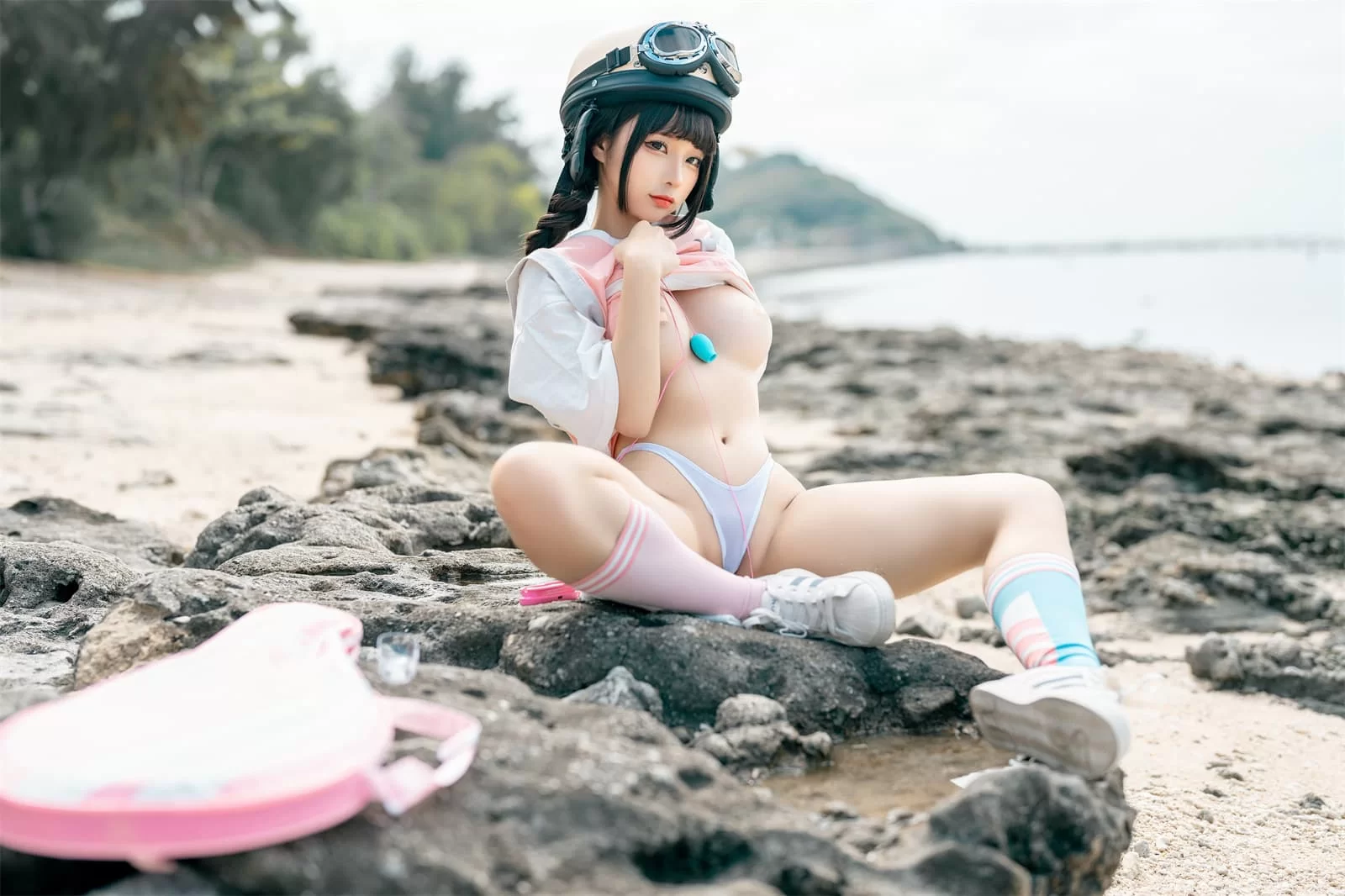 台南午後車模美照 – 優雅魅力戶外實錄精選 - 52