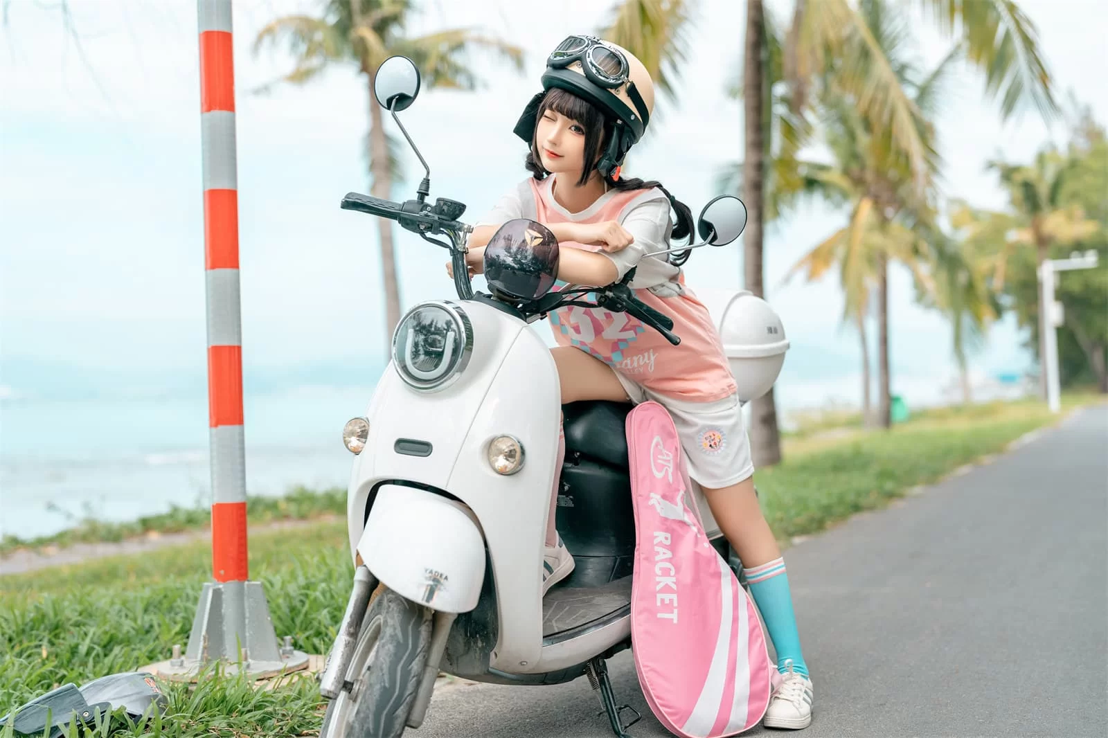 台南午後車模美照 – 優雅魅力戶外實錄精選 - 94