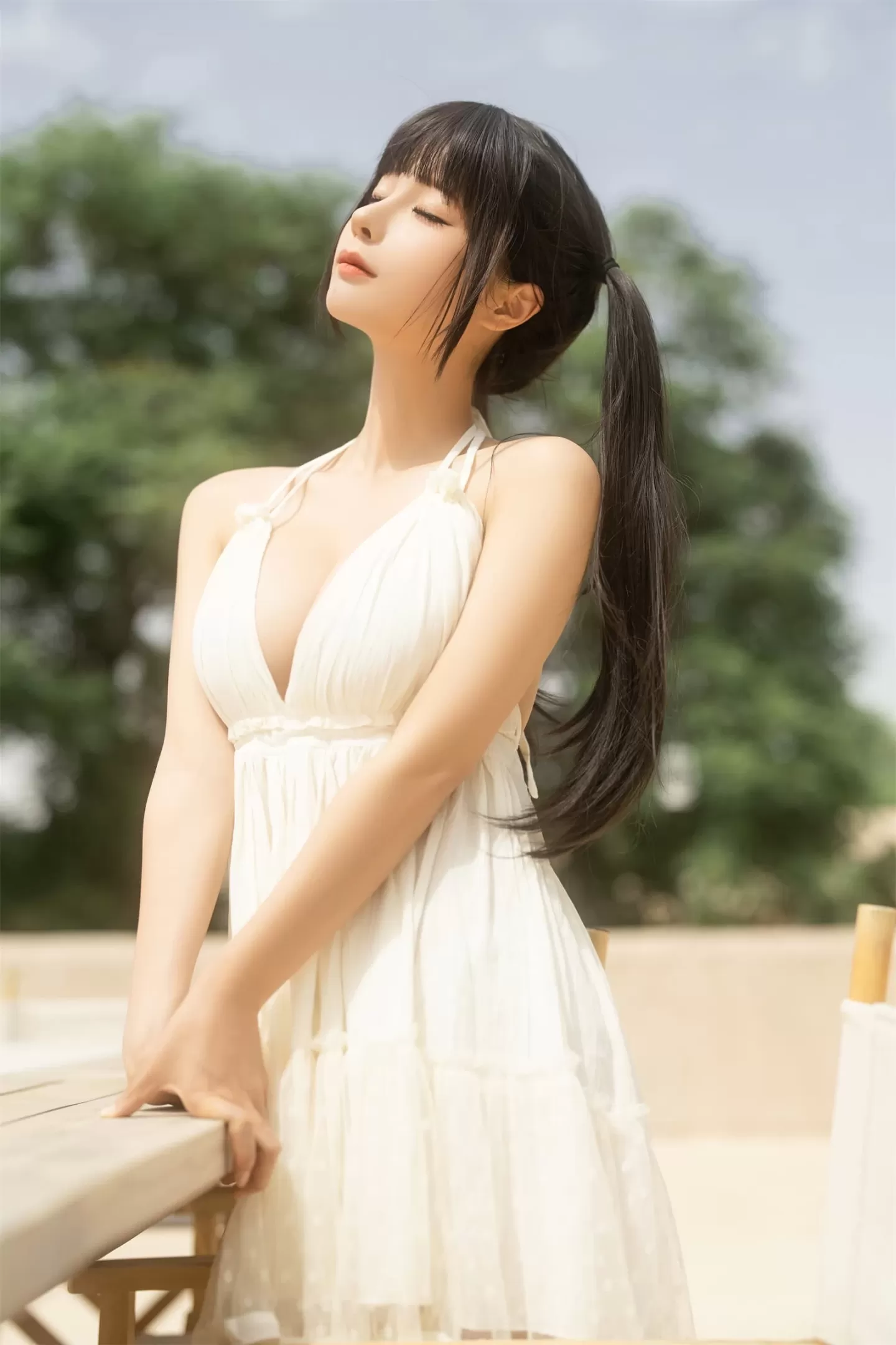 清晨新竹網紅寫真精選 – 甜美山景溫柔完美融合獨家 - 23