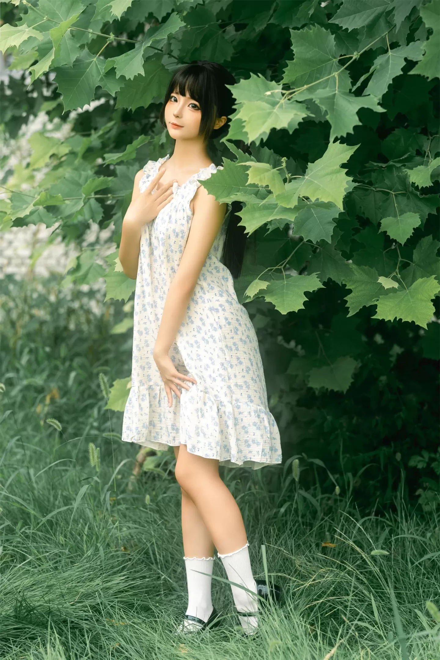清晨新竹網紅寫真精選 – 甜美山景溫柔完美融合獨家 - 30