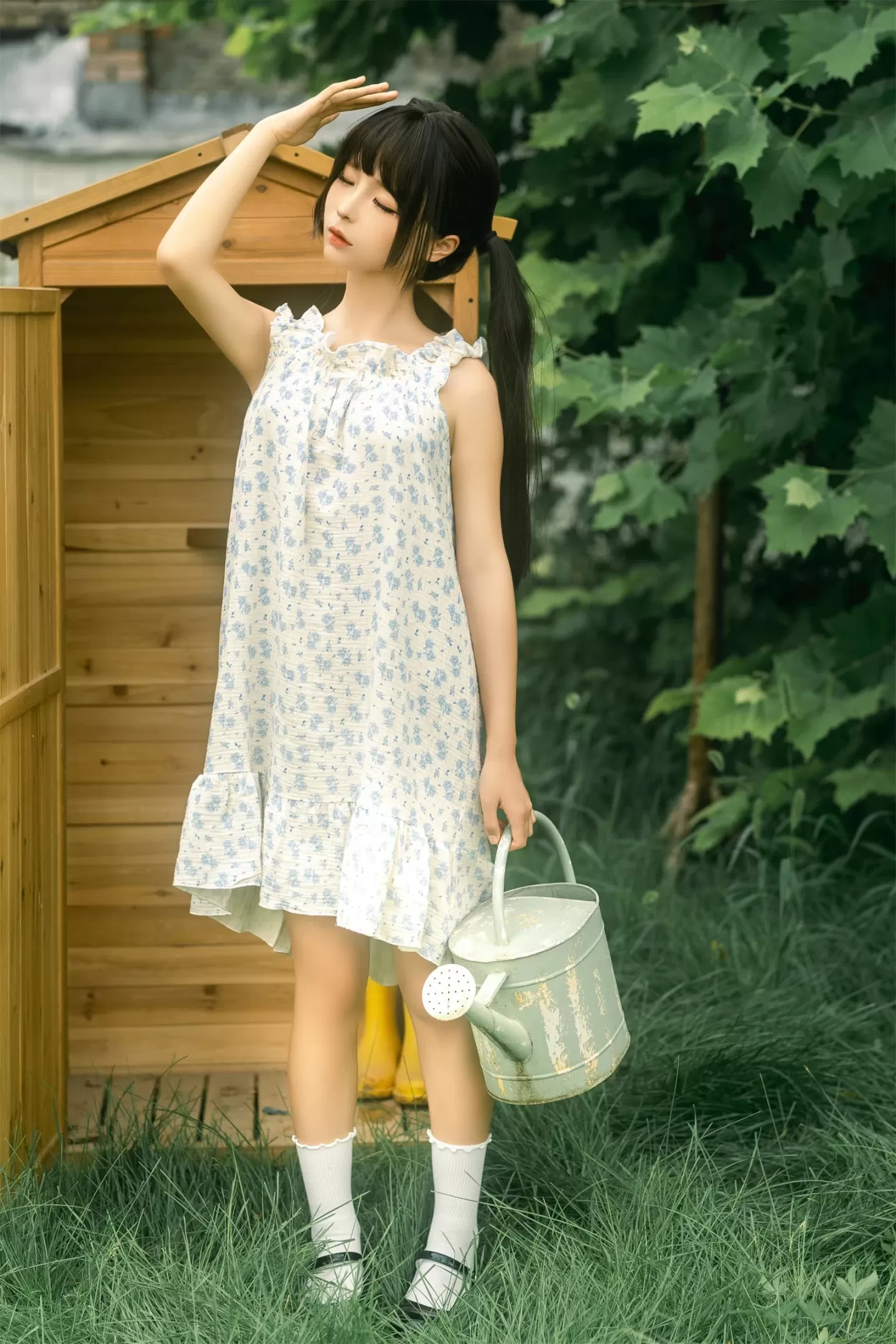 清晨新竹網紅寫真精選 – 甜美山景溫柔完美融合獨家 - 31
