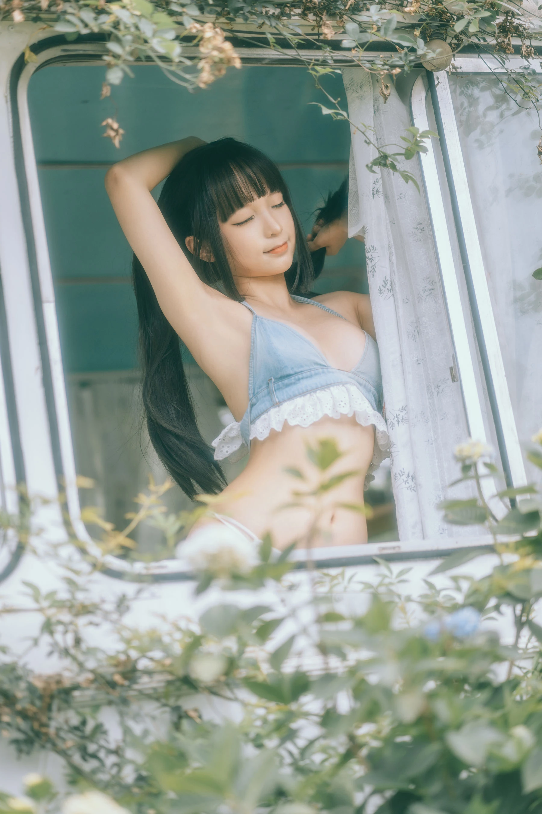 苗慄黎明校花美照 – 魅惑魅力攝影棚實錄獨家 - 12