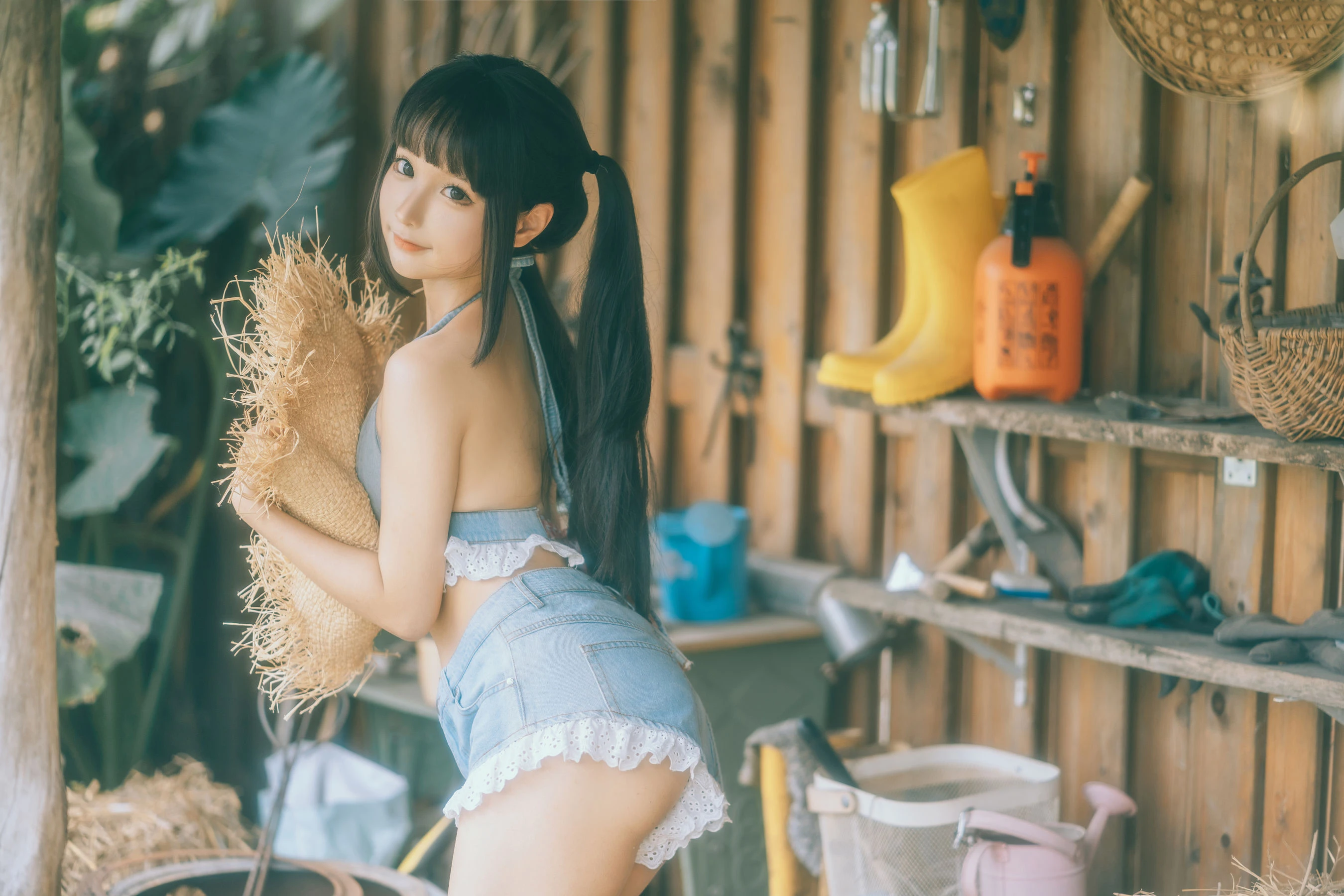 苗慄黎明校花美照 – 魅惑魅力攝影棚實錄獨家 - 21