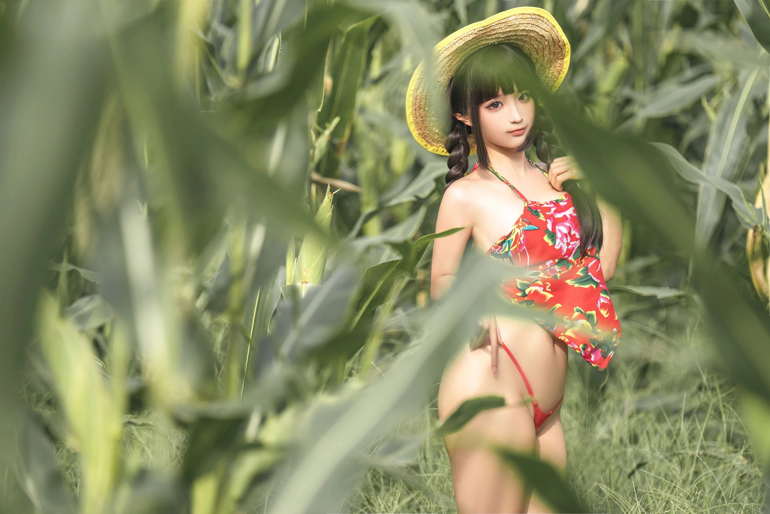 模特活潑街拍寫真 – 春季活力風格展現獨家 - 37