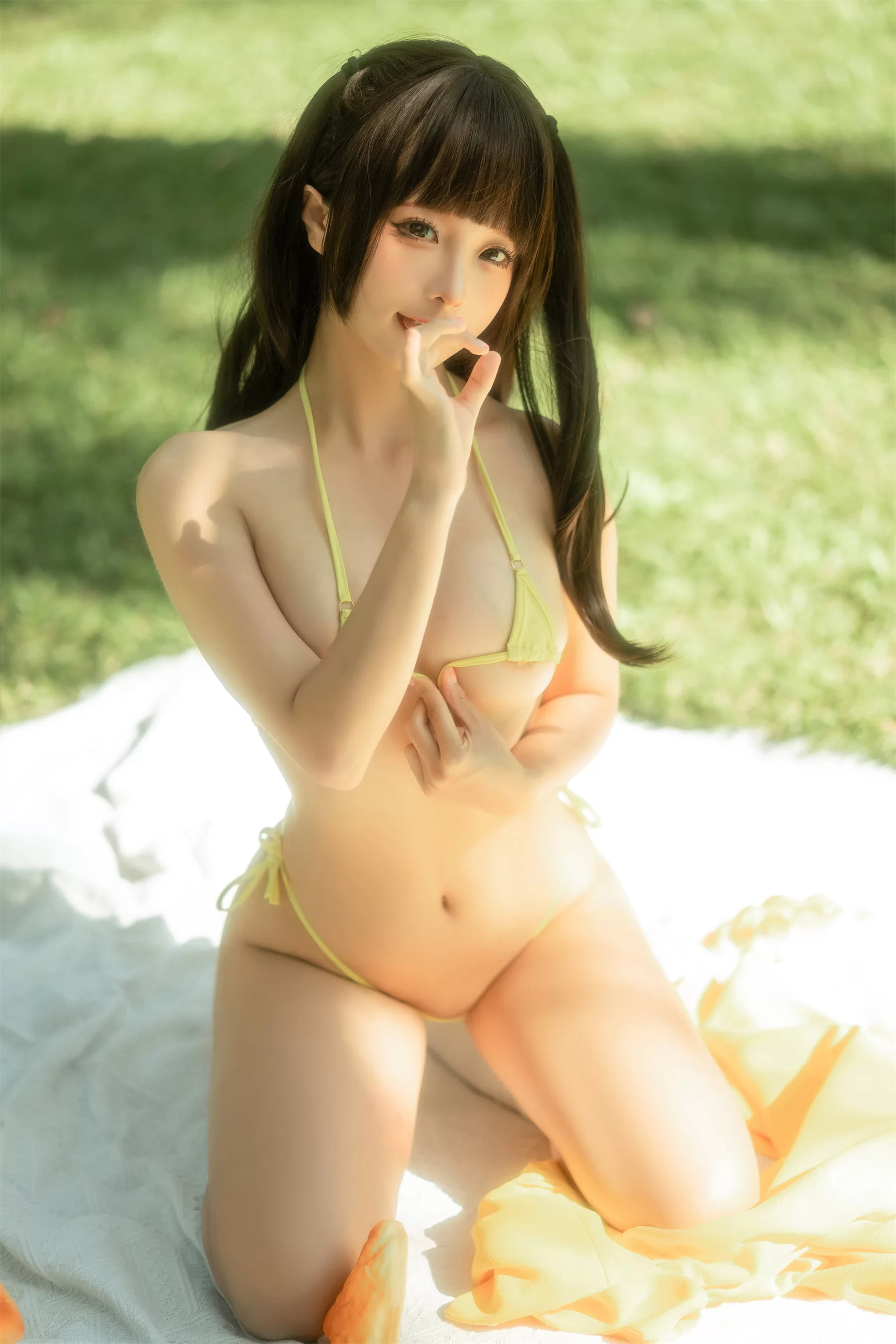 夜晚新竹校花寫真精選 – 甜美自然光優雅完美融合珍藏 - 61