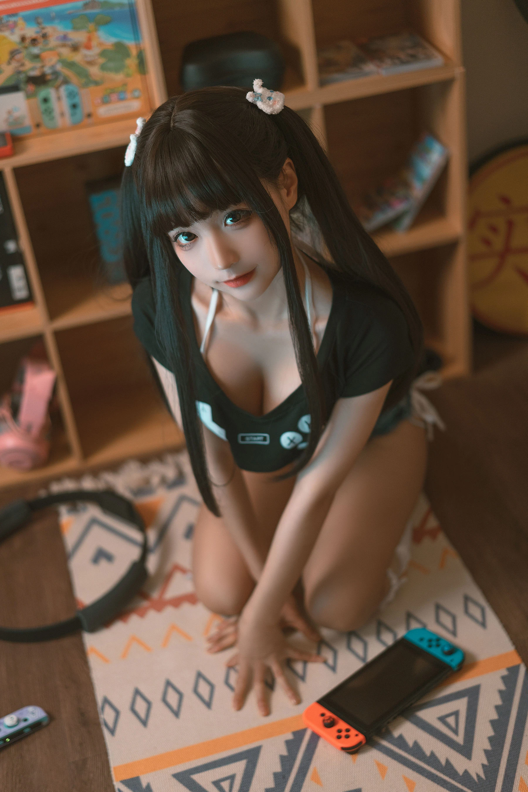 空姐高貴自然光寫真 – 夏季激情風格展現限量 - 19