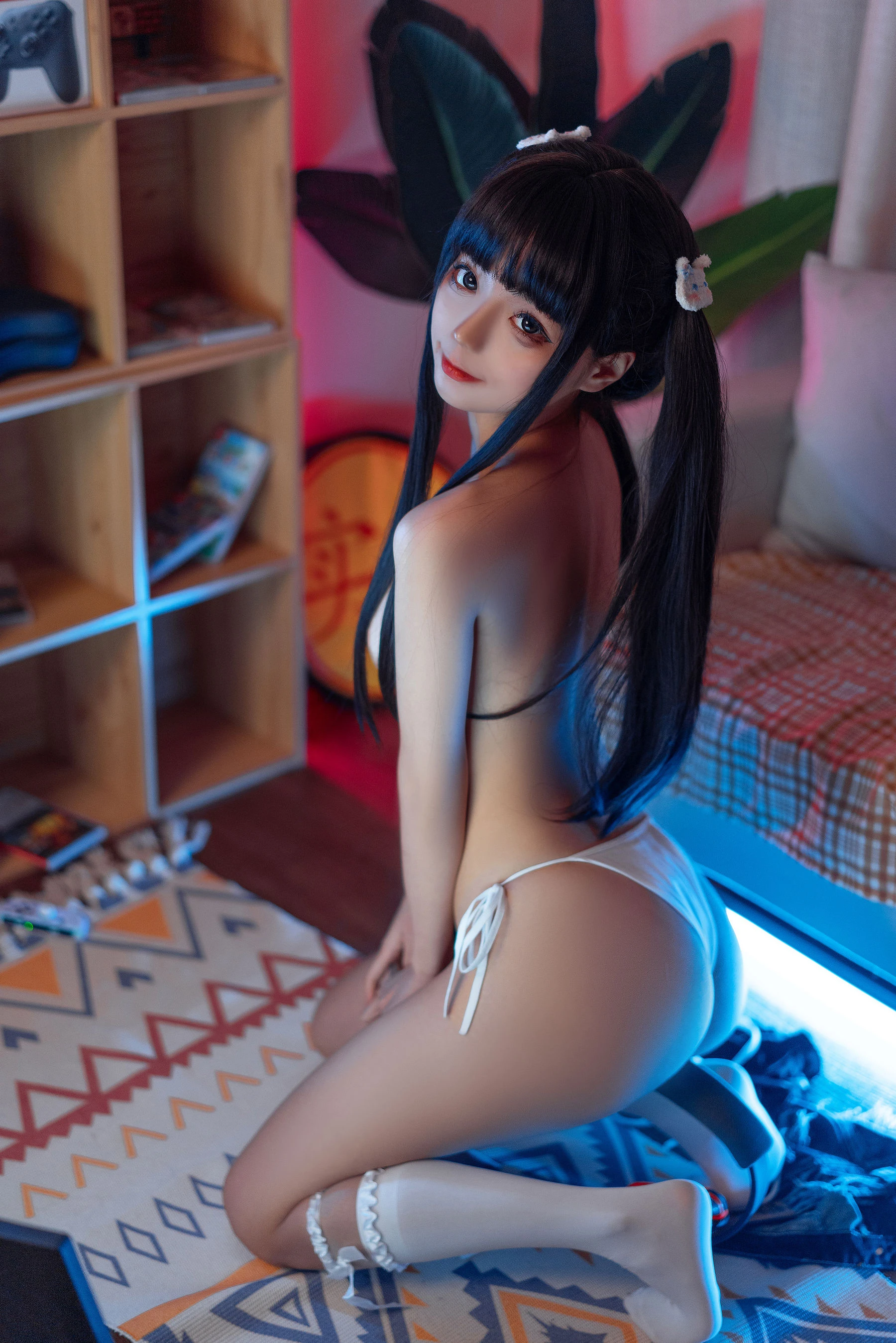 空姐高貴自然光寫真 – 夏季激情風格展現限量 - 91