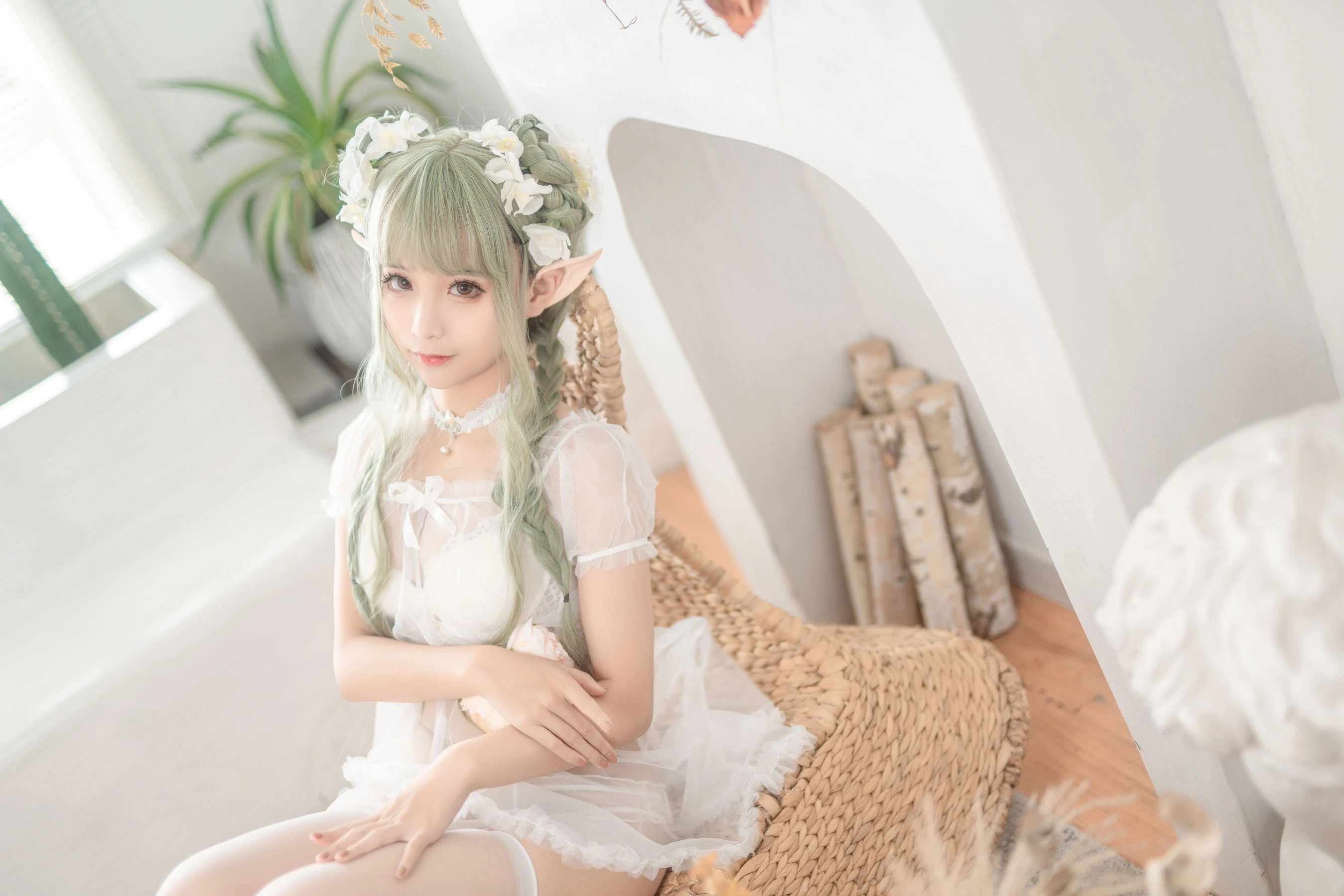 嫩模性感夜景寫真 – 櫻花季自信風格展現典藏 - 12