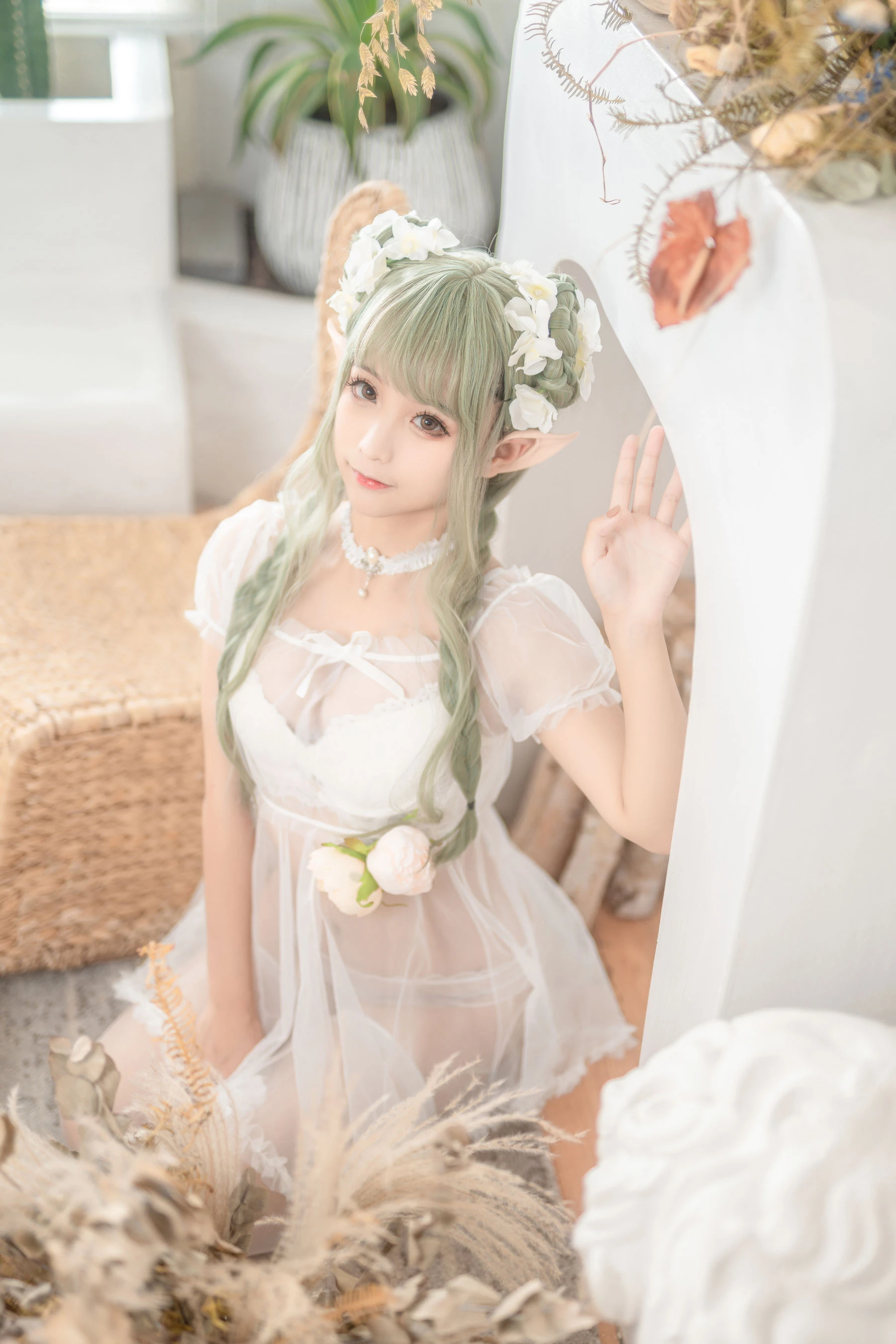 嫩模性感夜景寫真 – 櫻花季自信風格展現典藏 - 4