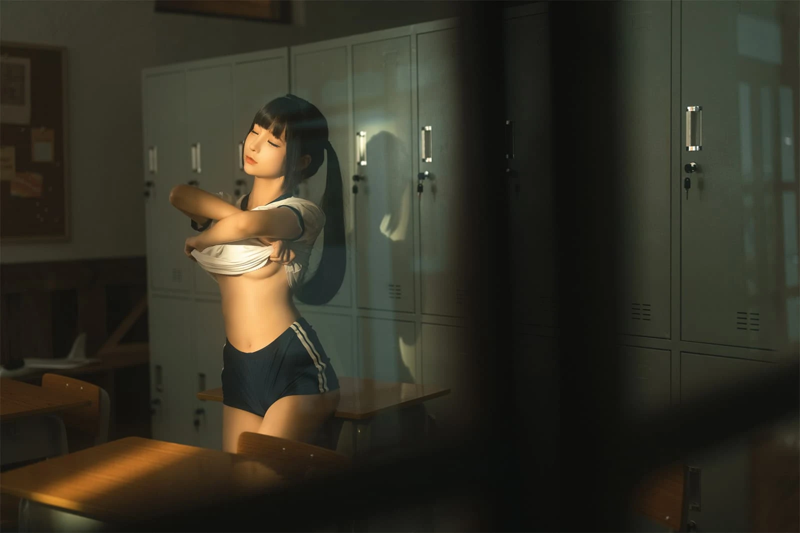 夜晚彰化校花寫真精選 – 高貴自然光優雅完美融合典藏 - 9