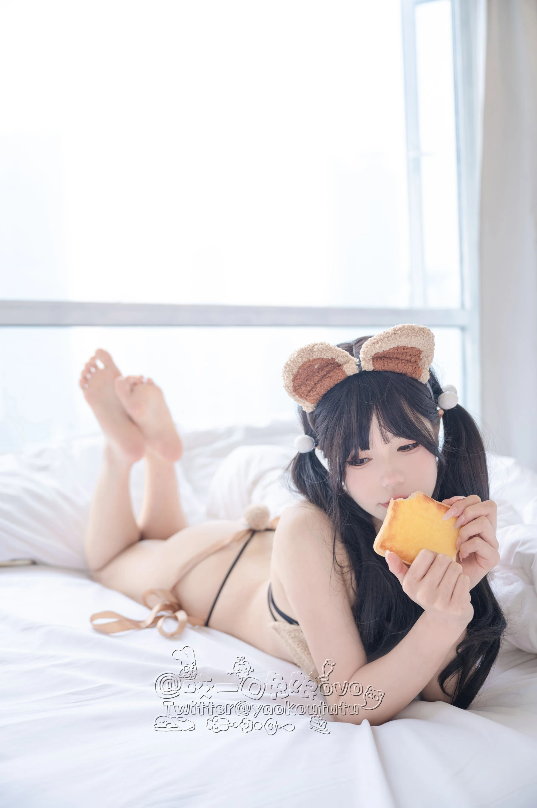 春季限定模特甜美寫真集 – 攝影棚俏皮瞬間捕捉限量 - 28