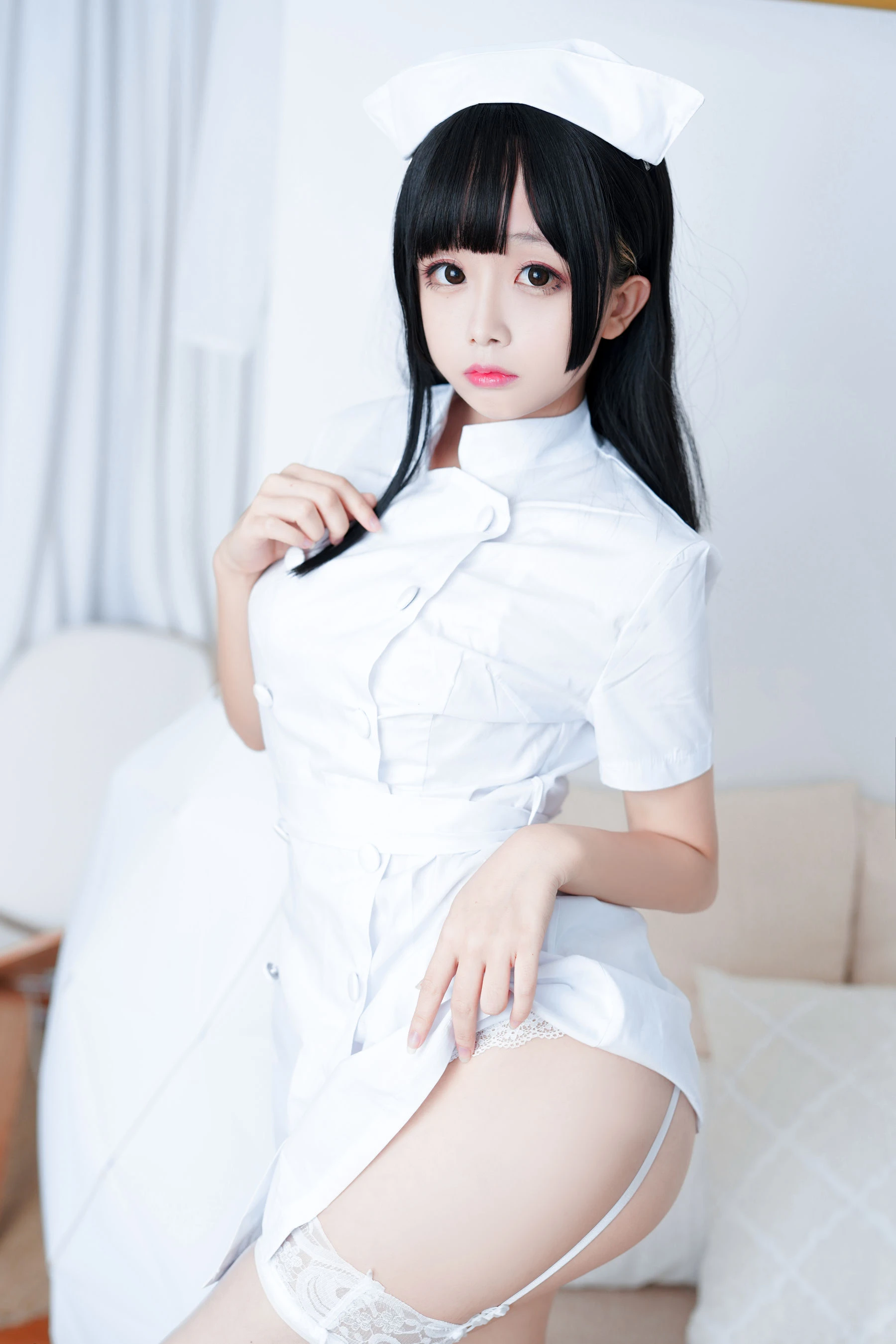 夜晚桃園護士寫真精選 – 優雅自然光俏皮完美融合珍藏 - 1
