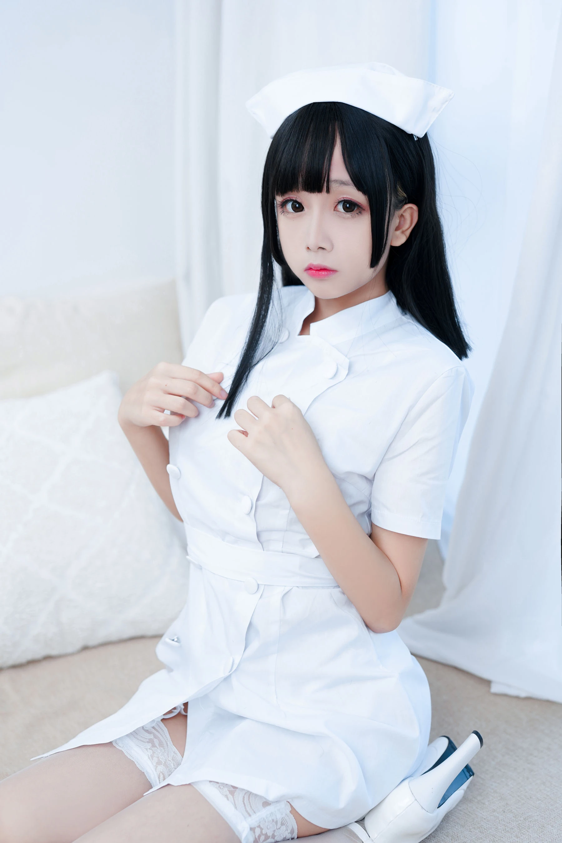 夜晚桃園護士寫真精選 – 優雅自然光俏皮完美融合珍藏 - 15