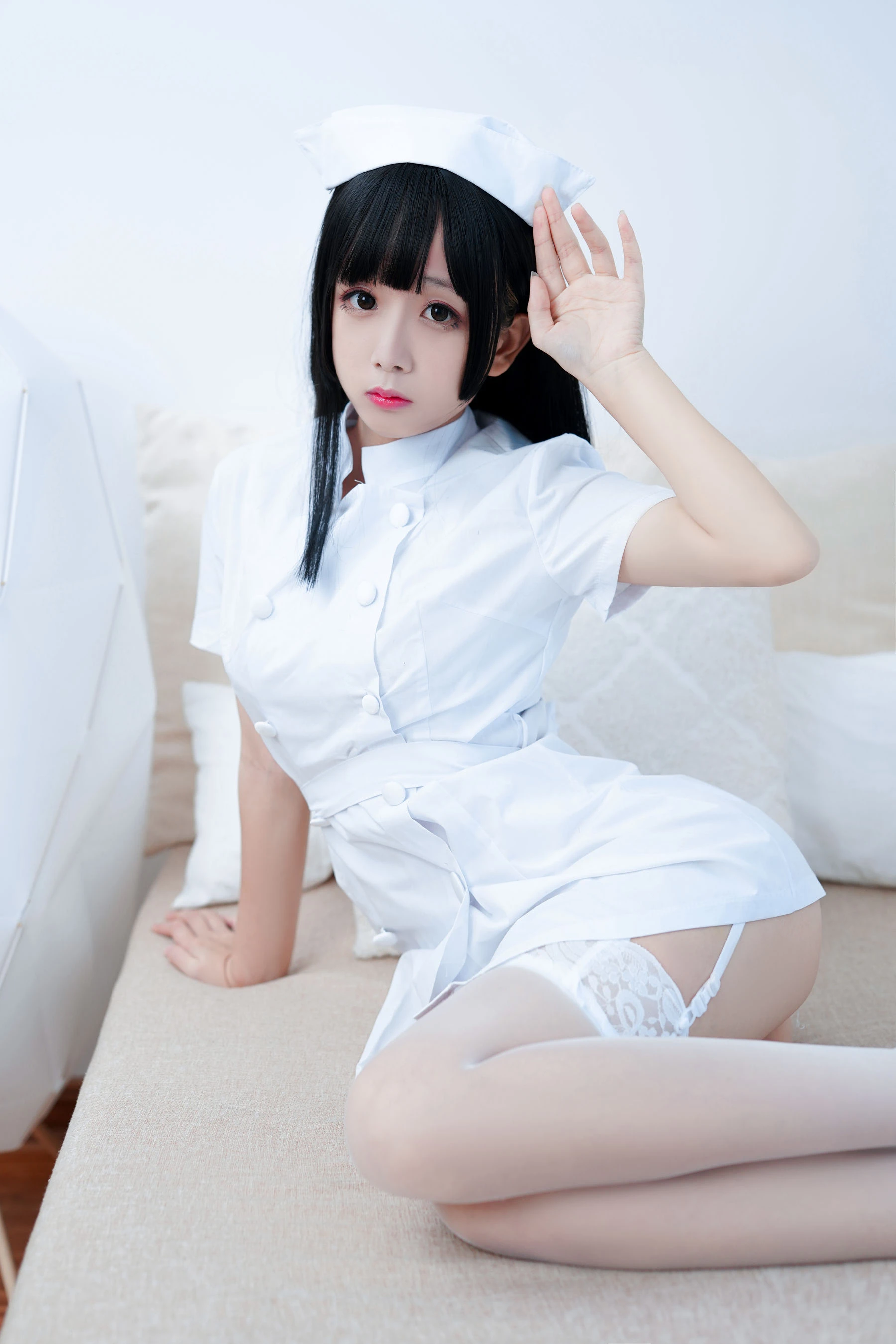 夜晚桃園護士寫真精選 – 優雅自然光俏皮完美融合珍藏 - 16