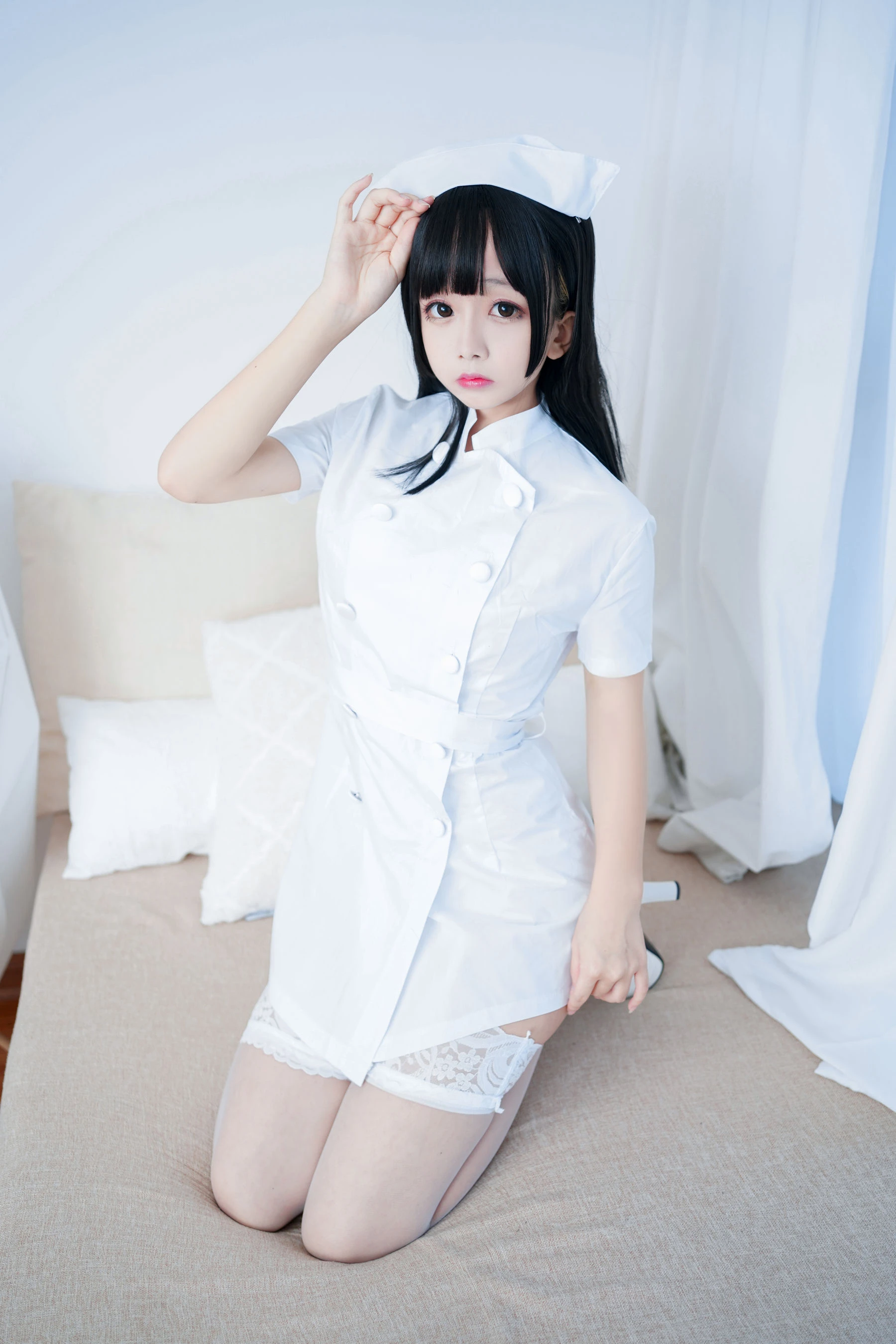 夜晚桃園護士寫真精選 – 優雅自然光俏皮完美融合珍藏 - 20